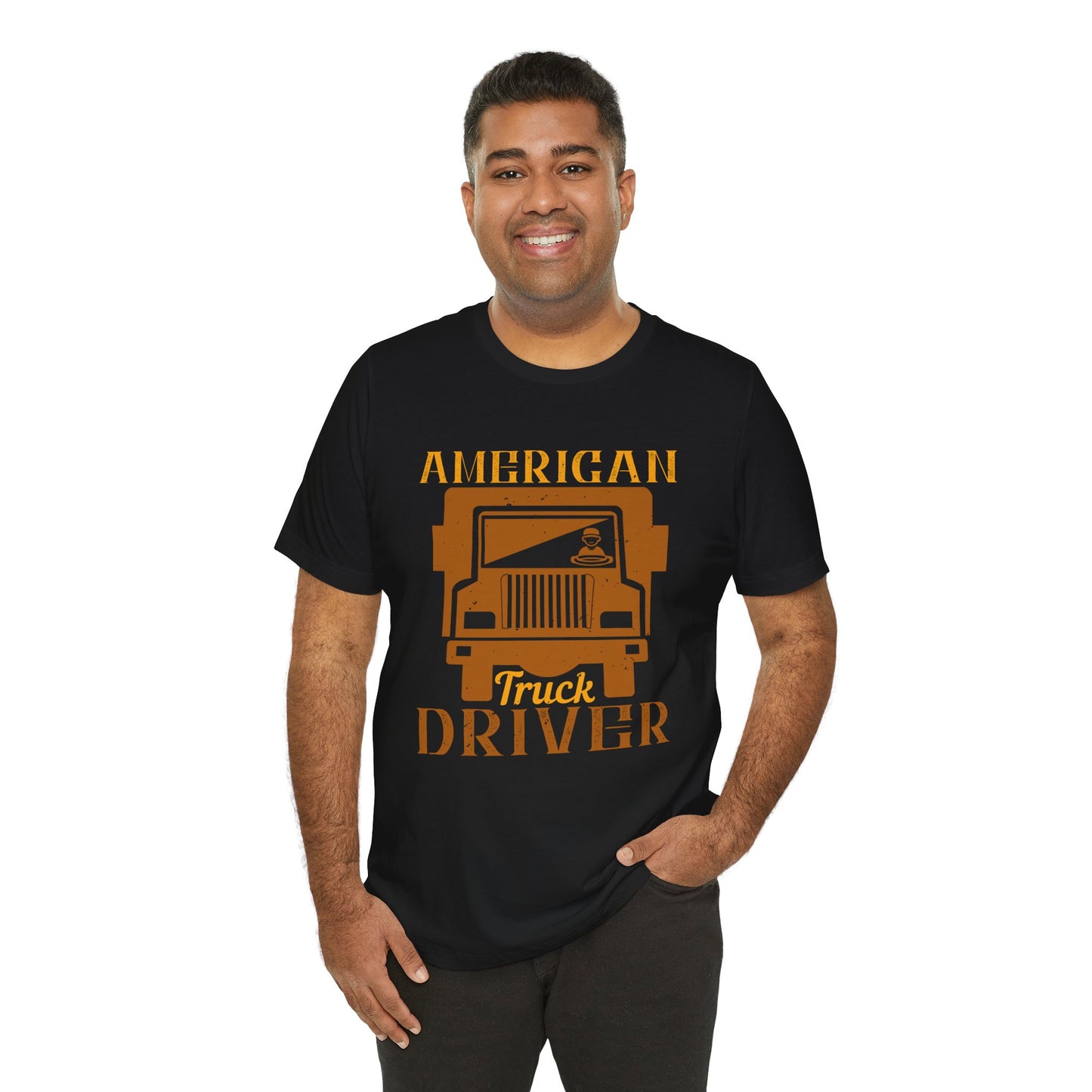 American Truck Driver - Unisex Jersey Short Sleeve Tee - 11400