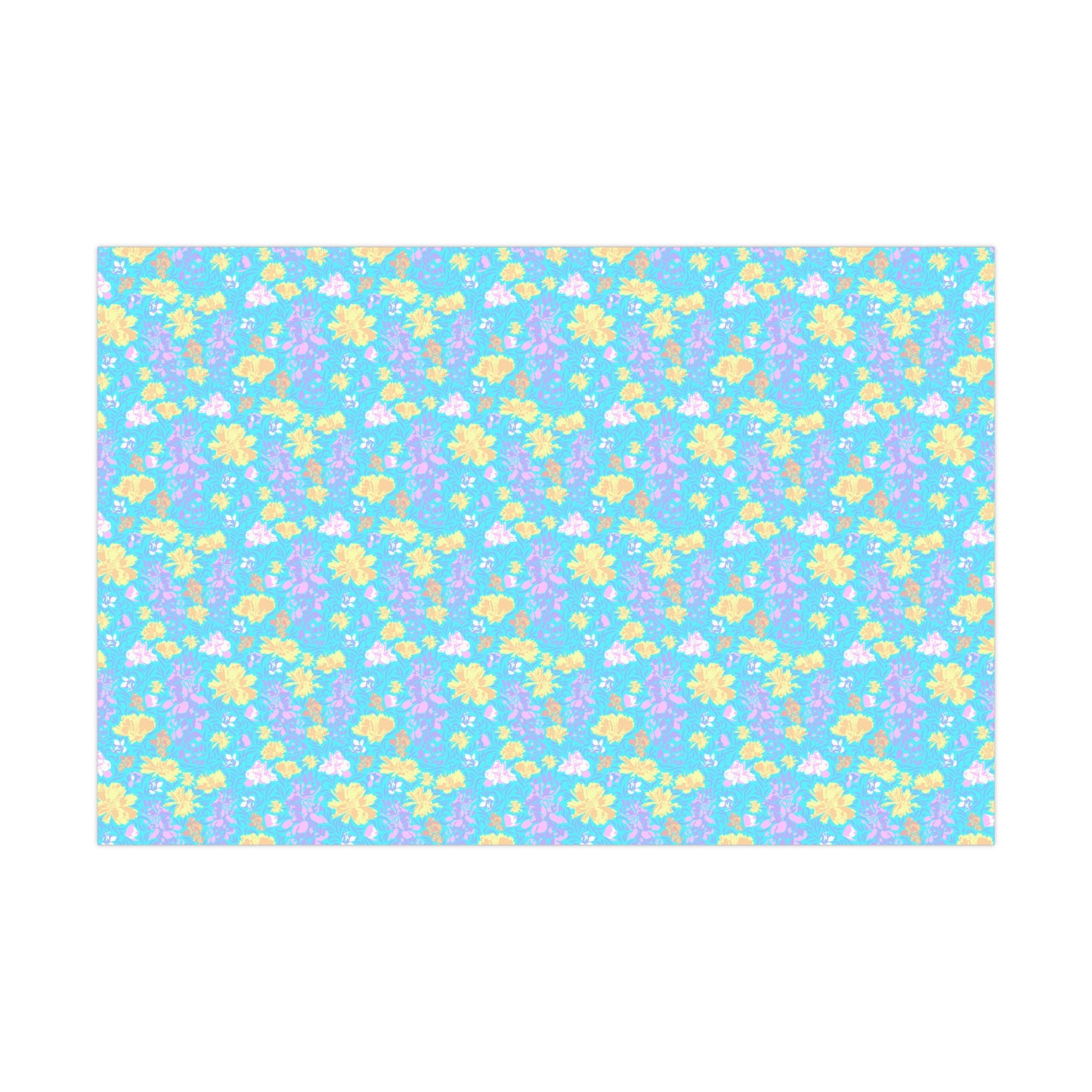 Soft Colored Flowers - Gift Wrap Papers - 10220