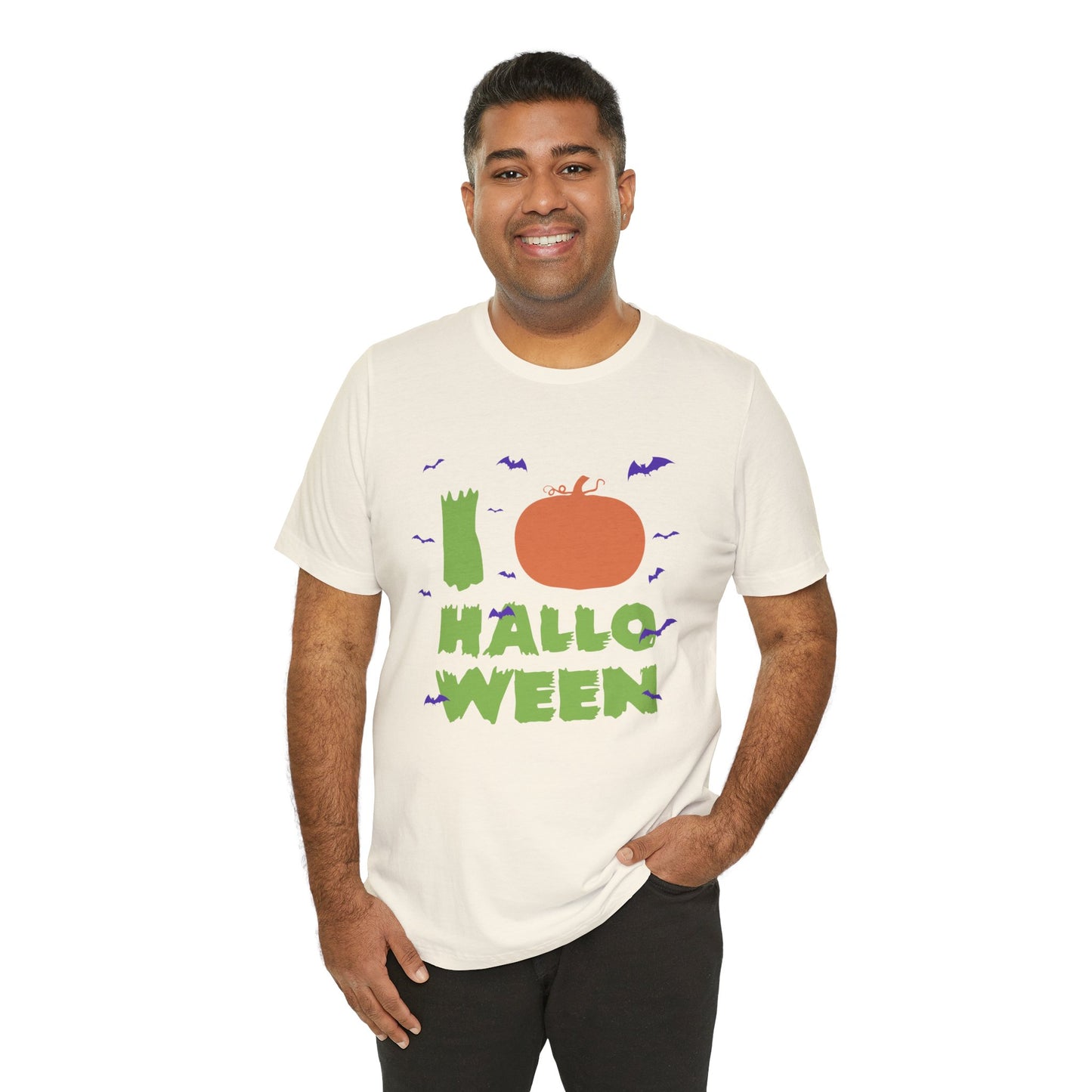 I Love Halloween - Unisex Jersey Short Sleeve Tee