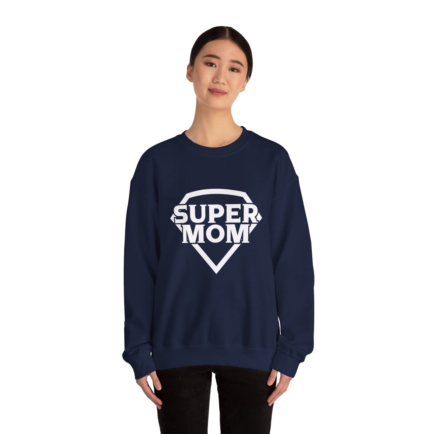 Super Mom - Unisex Heavy Blend™ Crewneck Sweatshirt -11662