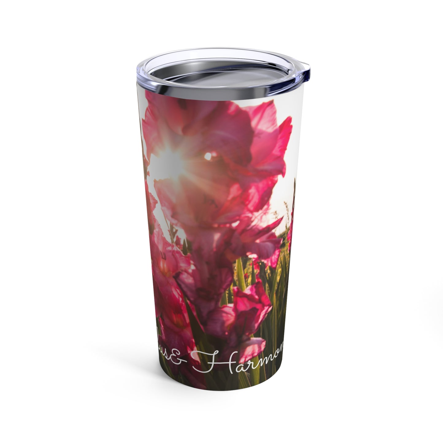 Happy Birthday August, Gladiolus  - Tumbler 20oz