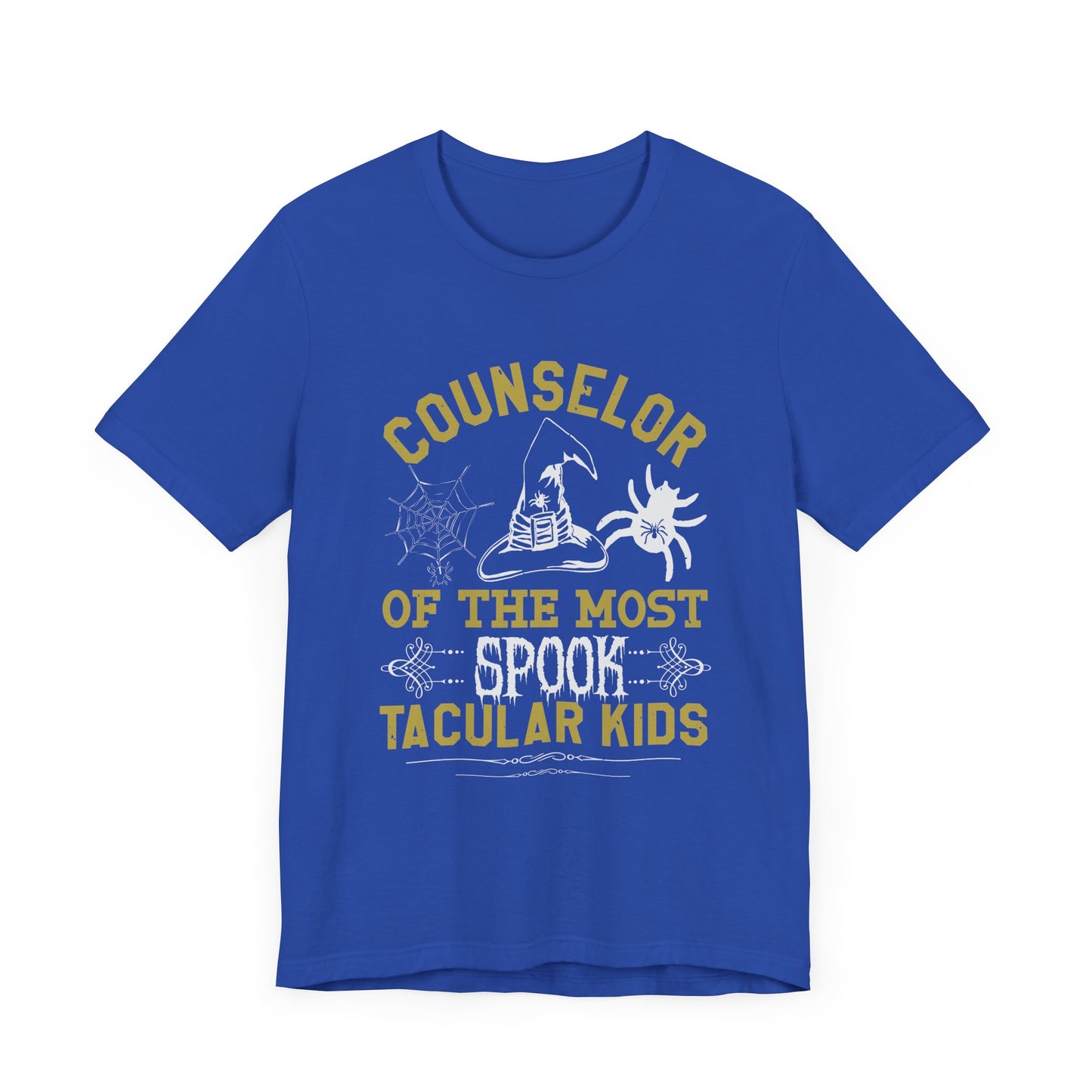 Halloween: counselor of the Most Spook-Tacular Kids - Unisex Jersey Short Sleeve Tee - 12385