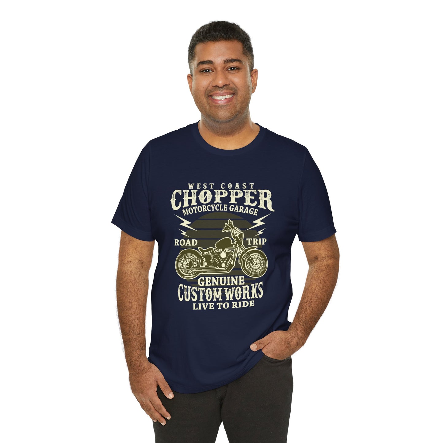 West Coast Chopper, Road Trip - Unisex Jersey Short Sleeve Tee