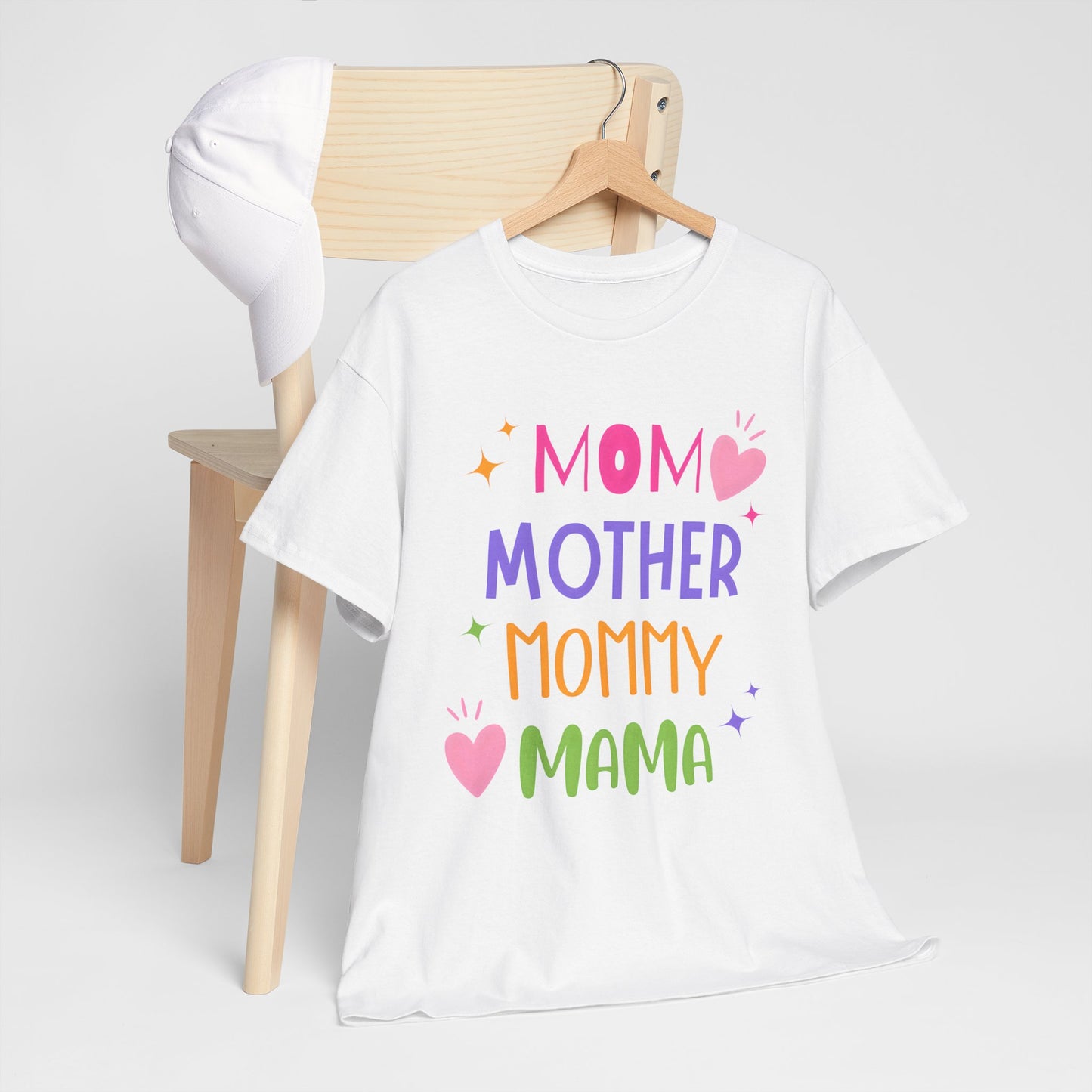 Colorful Mom Mama T-Shirt – Cute Mother’s Day Gift Tee - 14873