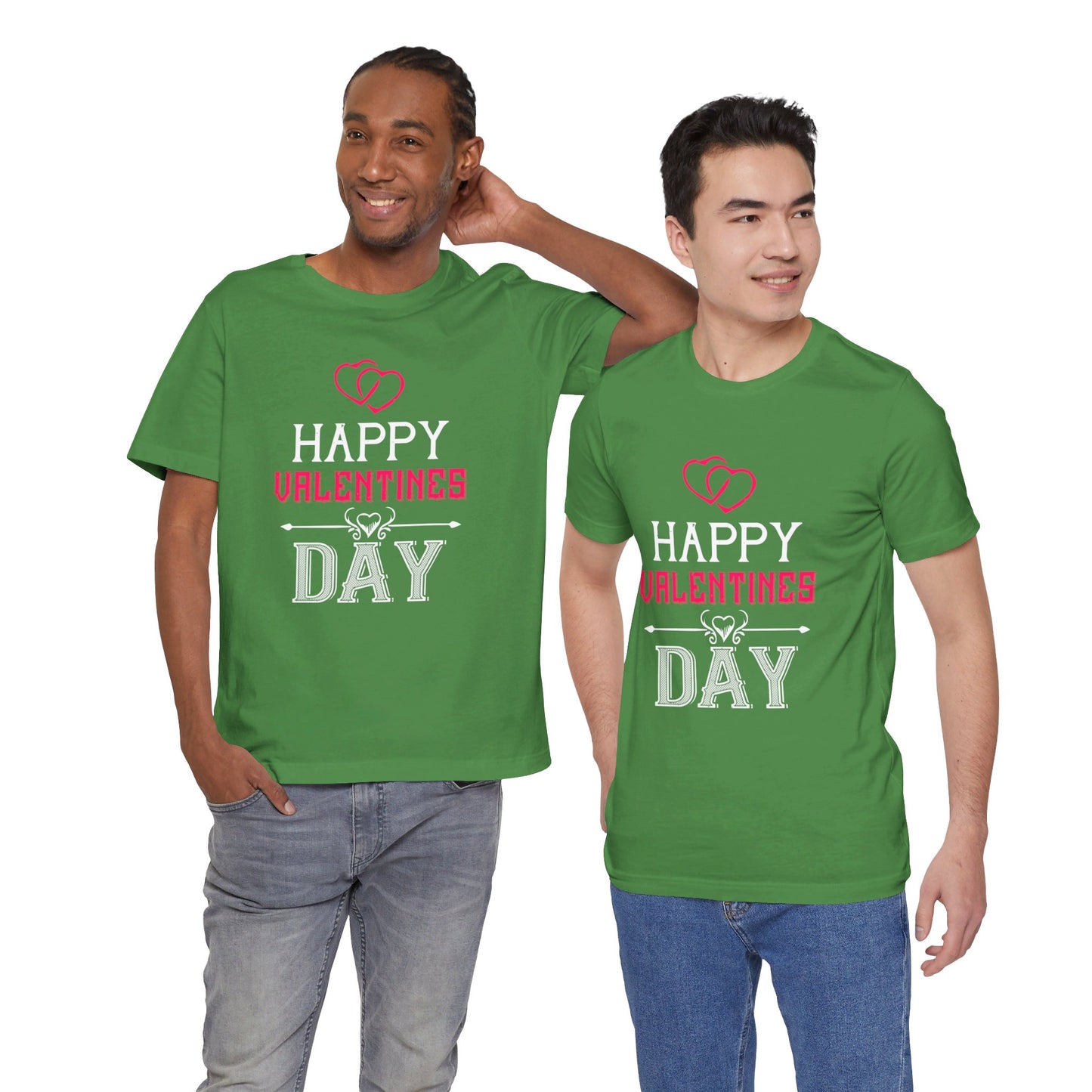 Happy Valentine’s Day - Unisex Jersey Short Sleeve Tee