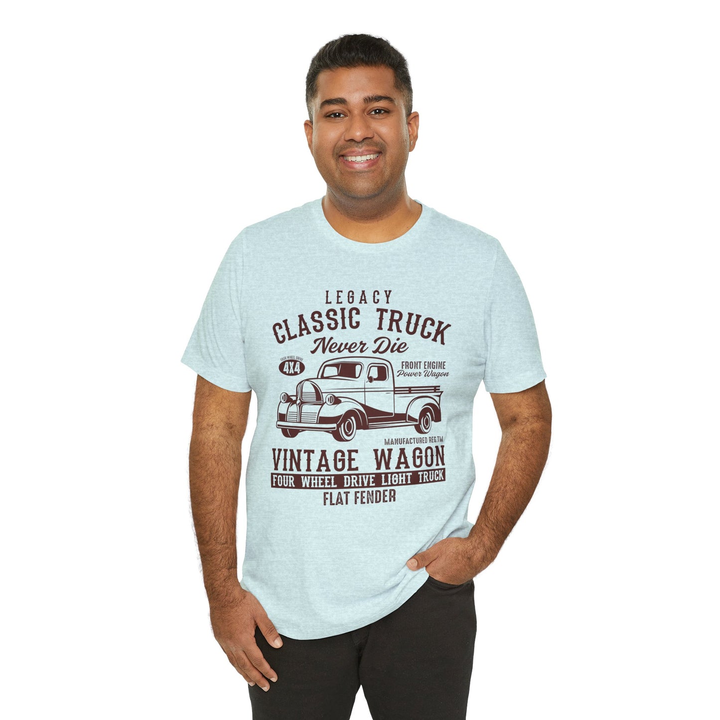 Legacy Classic Truck Never Die - Unisex Jersey Short Sleeve Tee - 12898