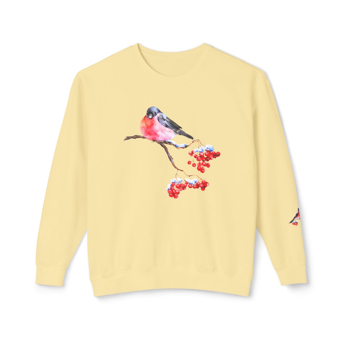 Bird & Cherry - Unisex Lightweight Crewneck Sweatshirt - 10336