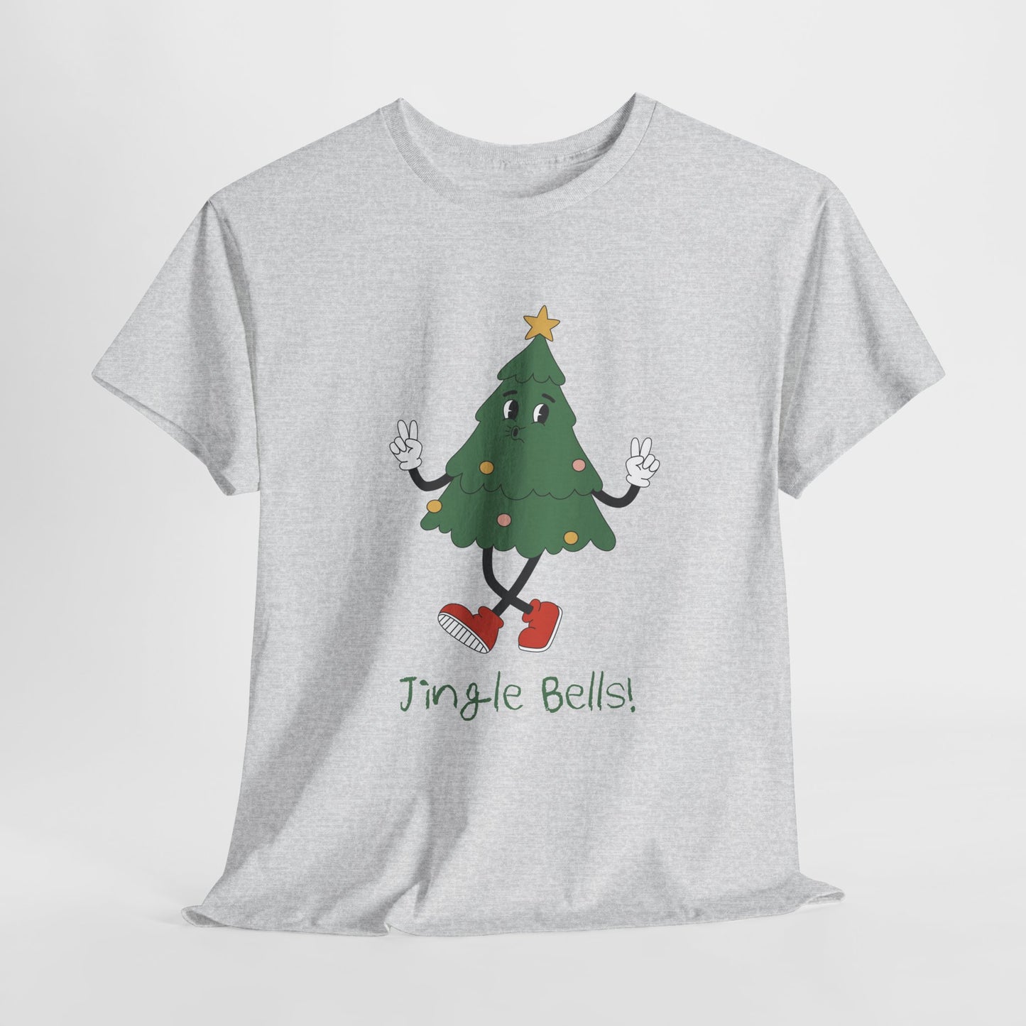 Jingle Bells - Unisex Heavy Cotton Tee