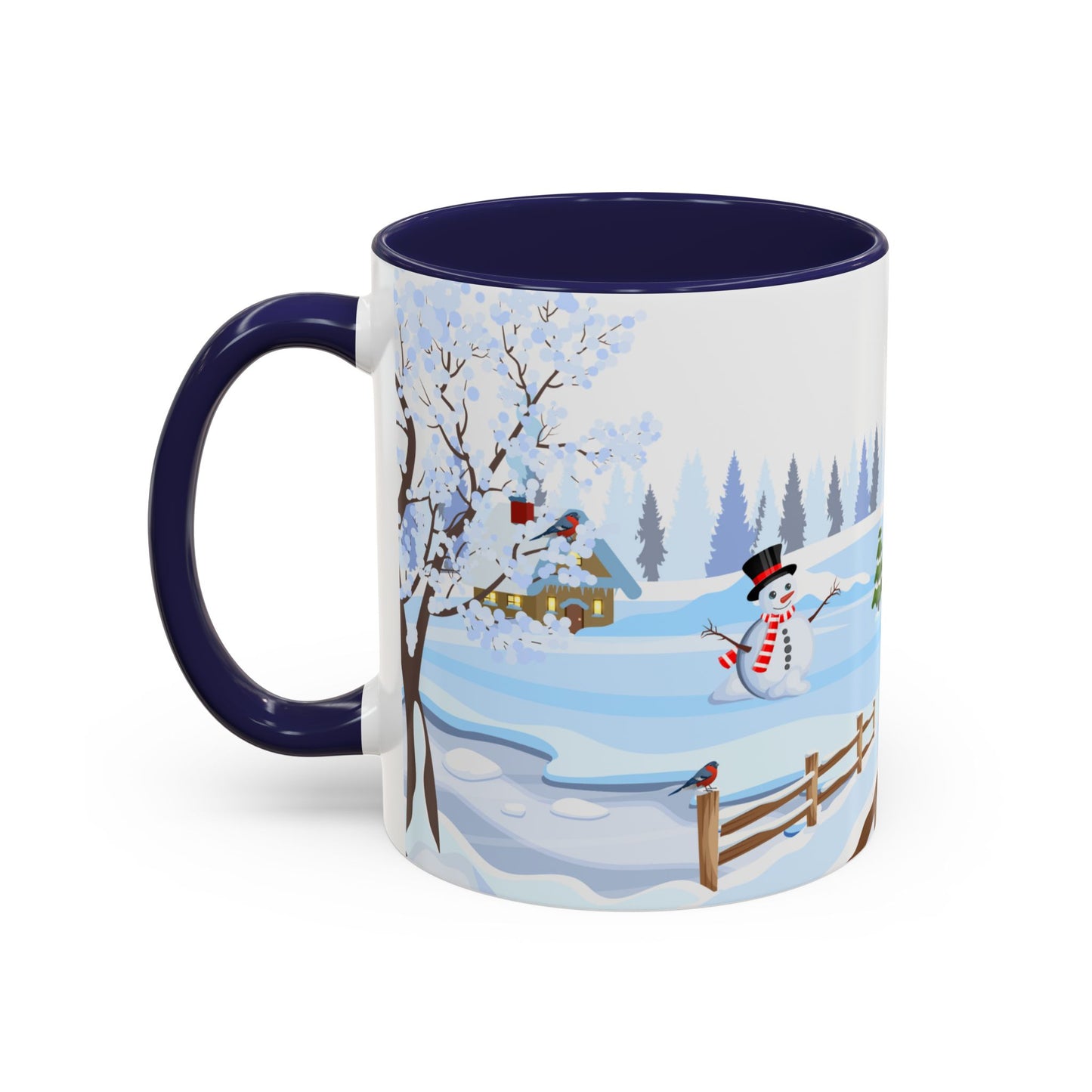 Winter Day Outside - Accent Coffee Mug (11, 15oz) - 10453