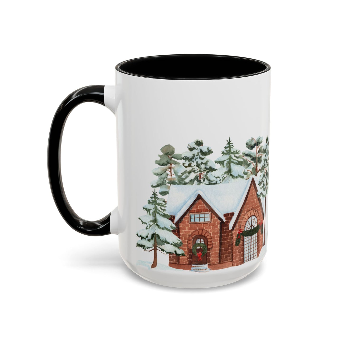 Christmas Houses - Accent Coffee Mug (11, 15oz) - 10456