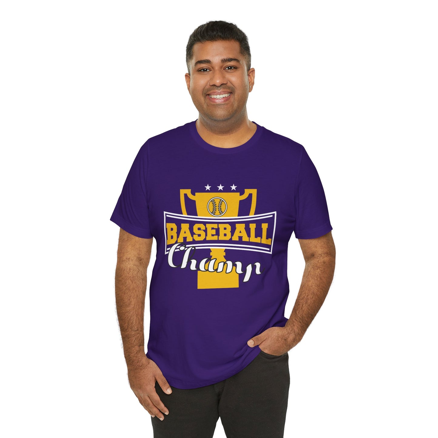 Baseball Champ - Unisex Jersey Short Sleeve Tee