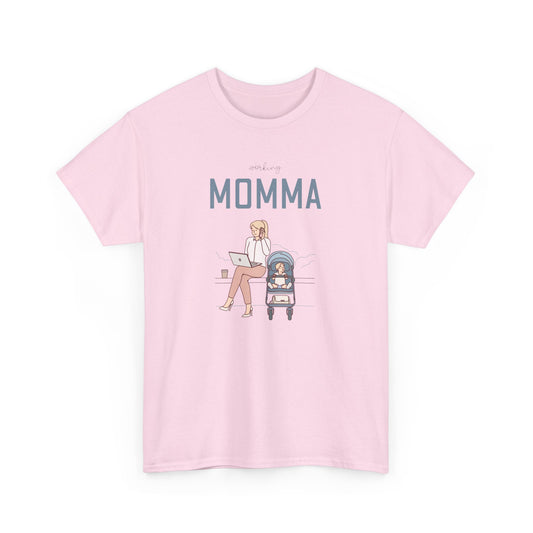 Working Momma Tee - Unisex Heavy Cotton T-Shirt for Moms - 11819