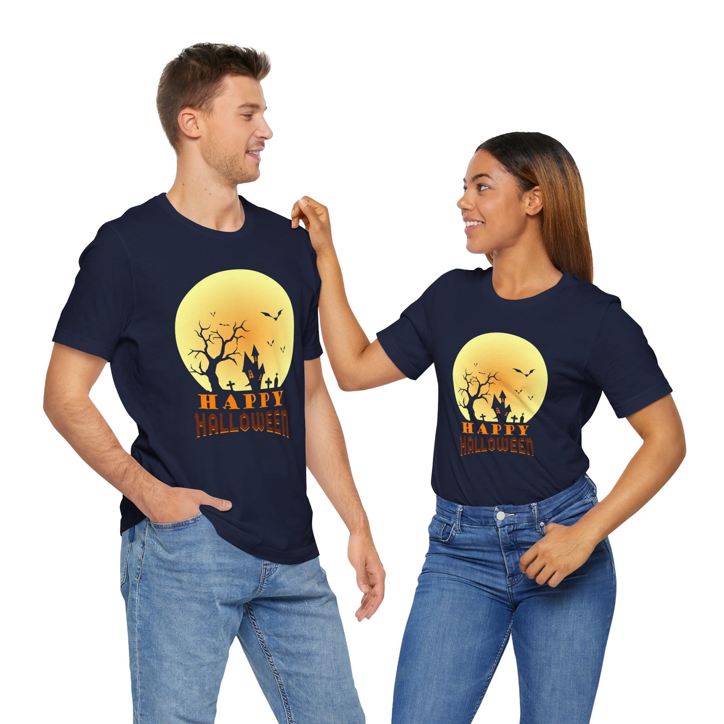Happy Halloween - Unisex Jersey Short Sleeve Tee - 12311