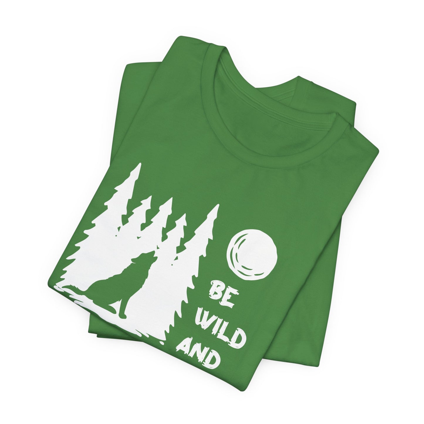 Camping: Be Wild & Wander - Unisex Jersey Short Sleeve Tee - 12632