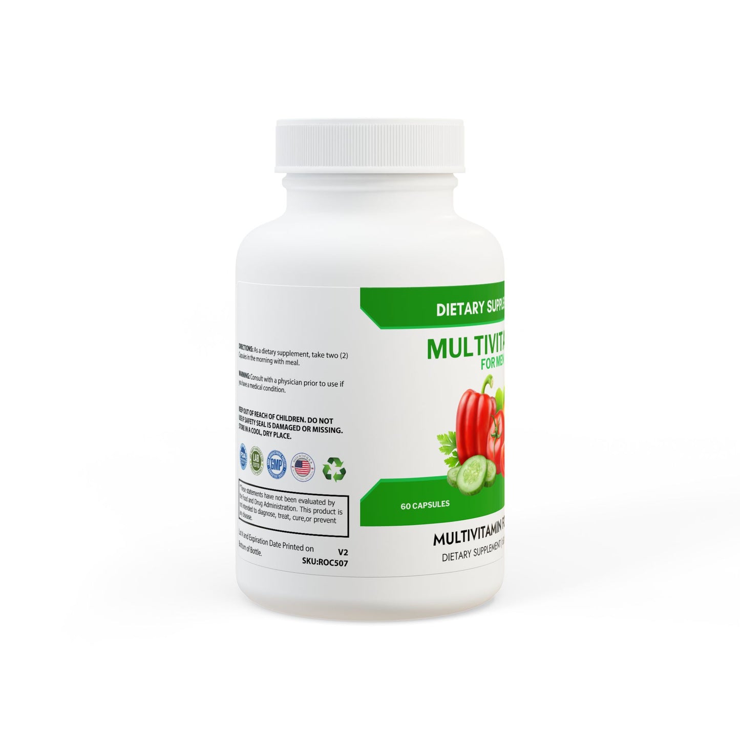 Multivitamin for Men Supplement (60 Capsules)