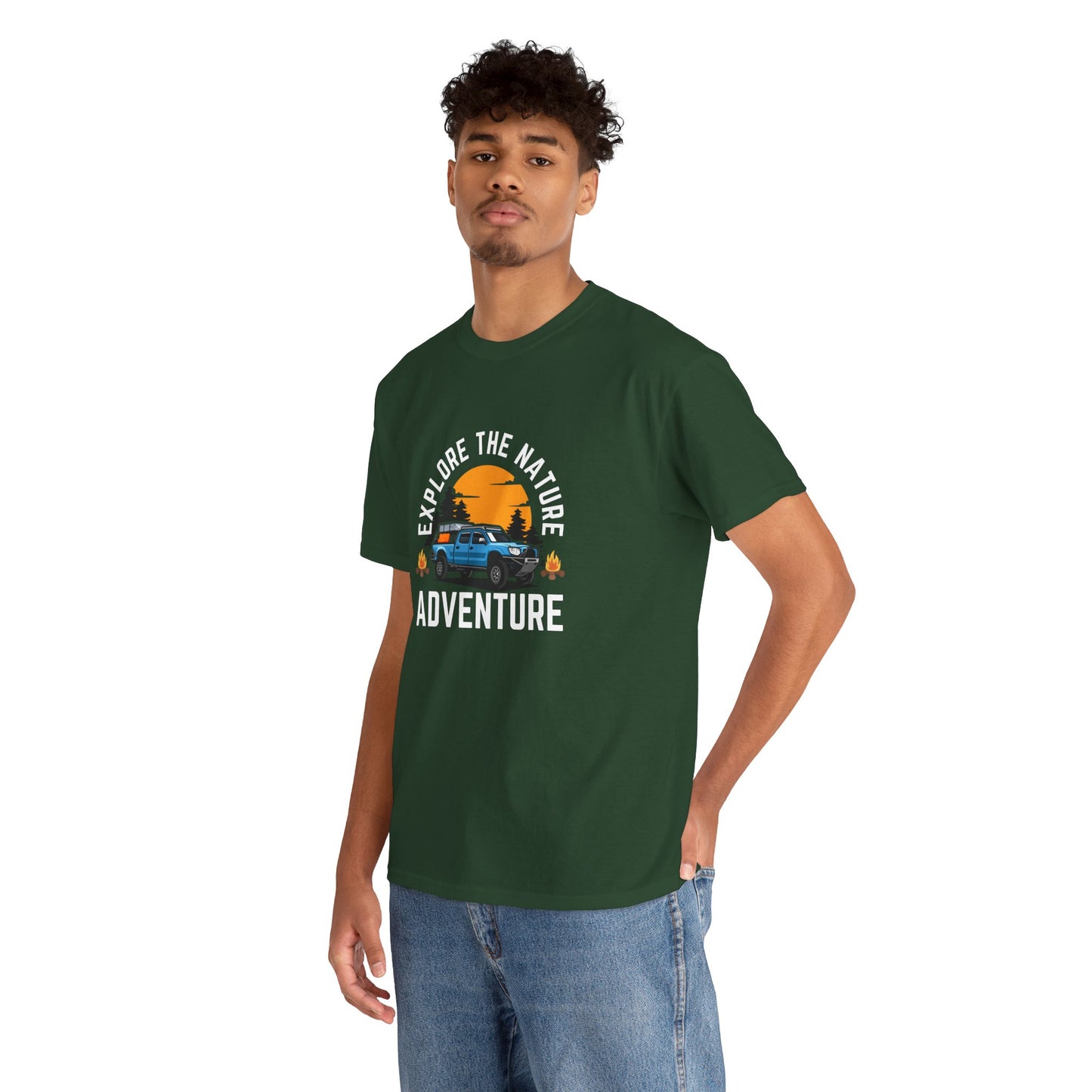 Explore the Nature - Unisex Heavy Cotton Tee - 10753