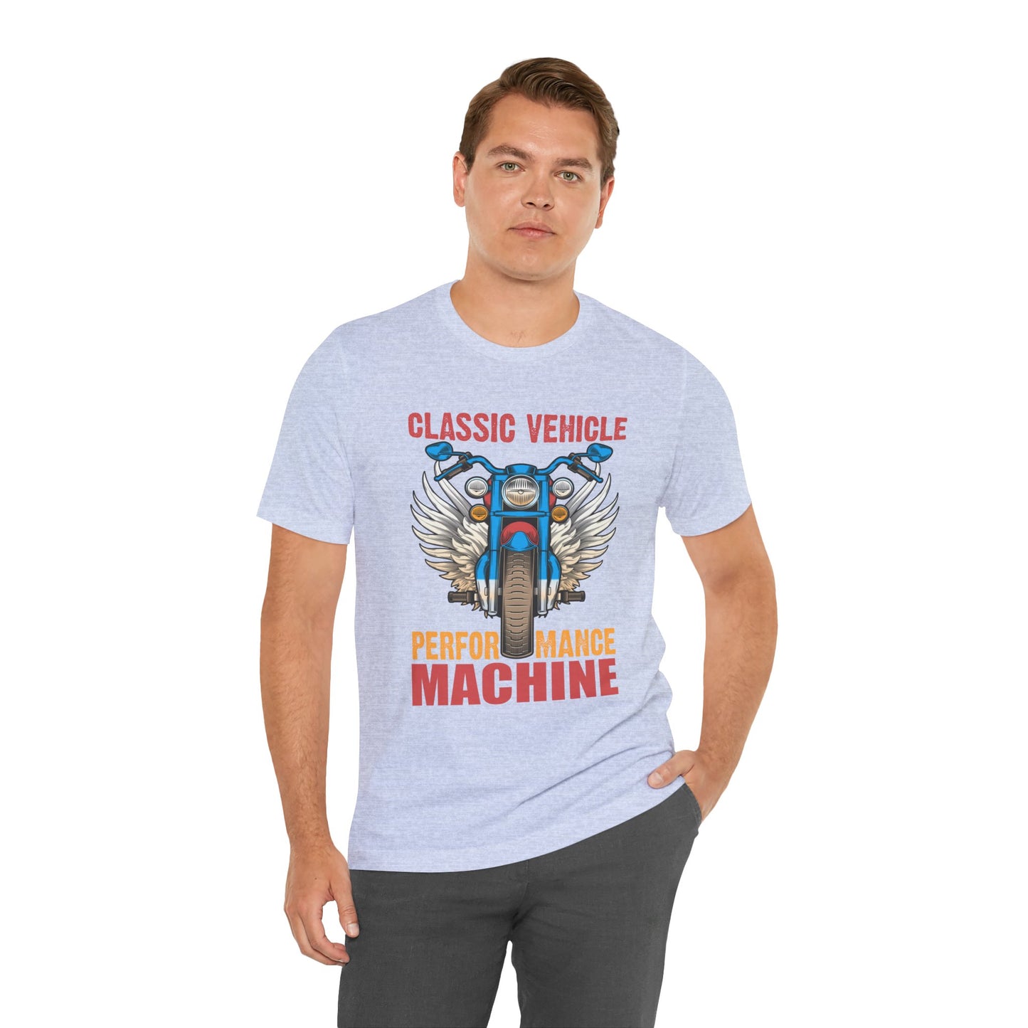 Classic Vehicle, Performance Machine - Unisex Jersey Short Sleeve Tee - 13592