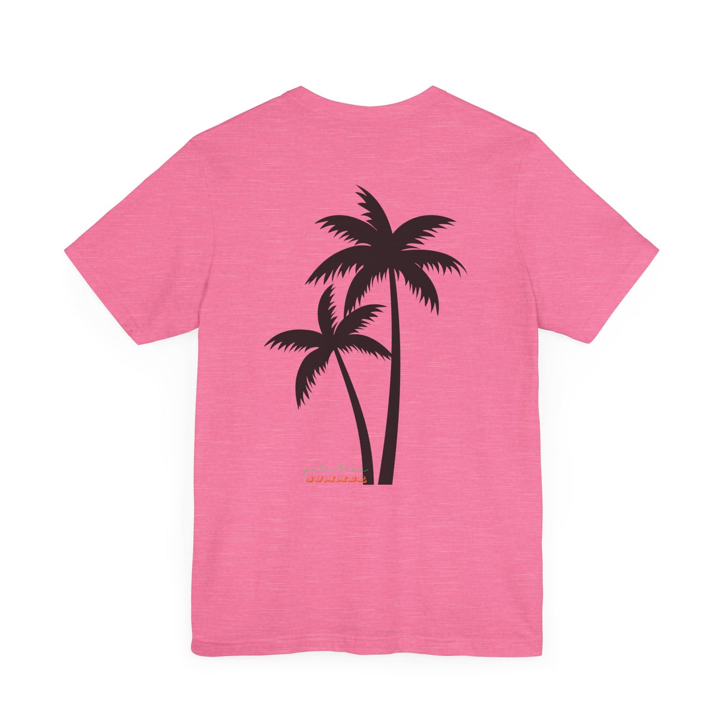 Summer, Palm Tree - Unisex Jersey Short Sleeve Tee