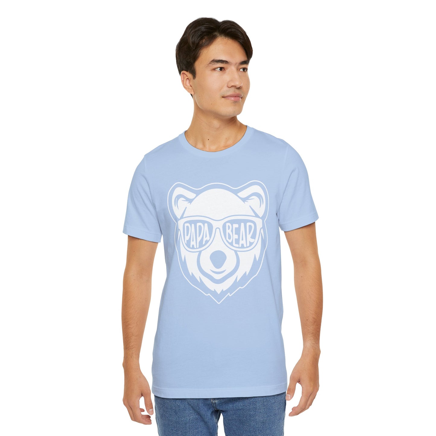 Papa Bear - Unisex Jersey Short Sleeve Tee - 13701
