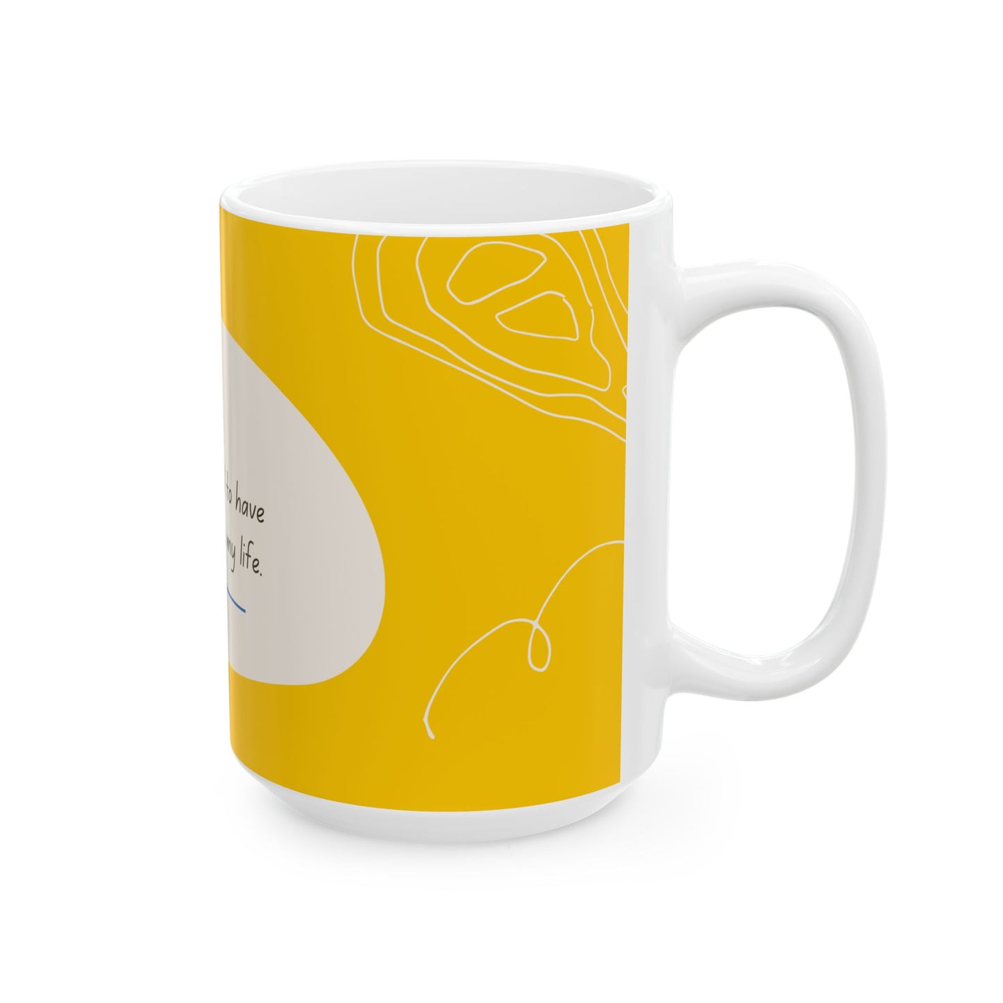 Granfa, Dad, I'm Grateful to have both of you, Ceramic Mug - Perfect Gift for Father's Day - 14054