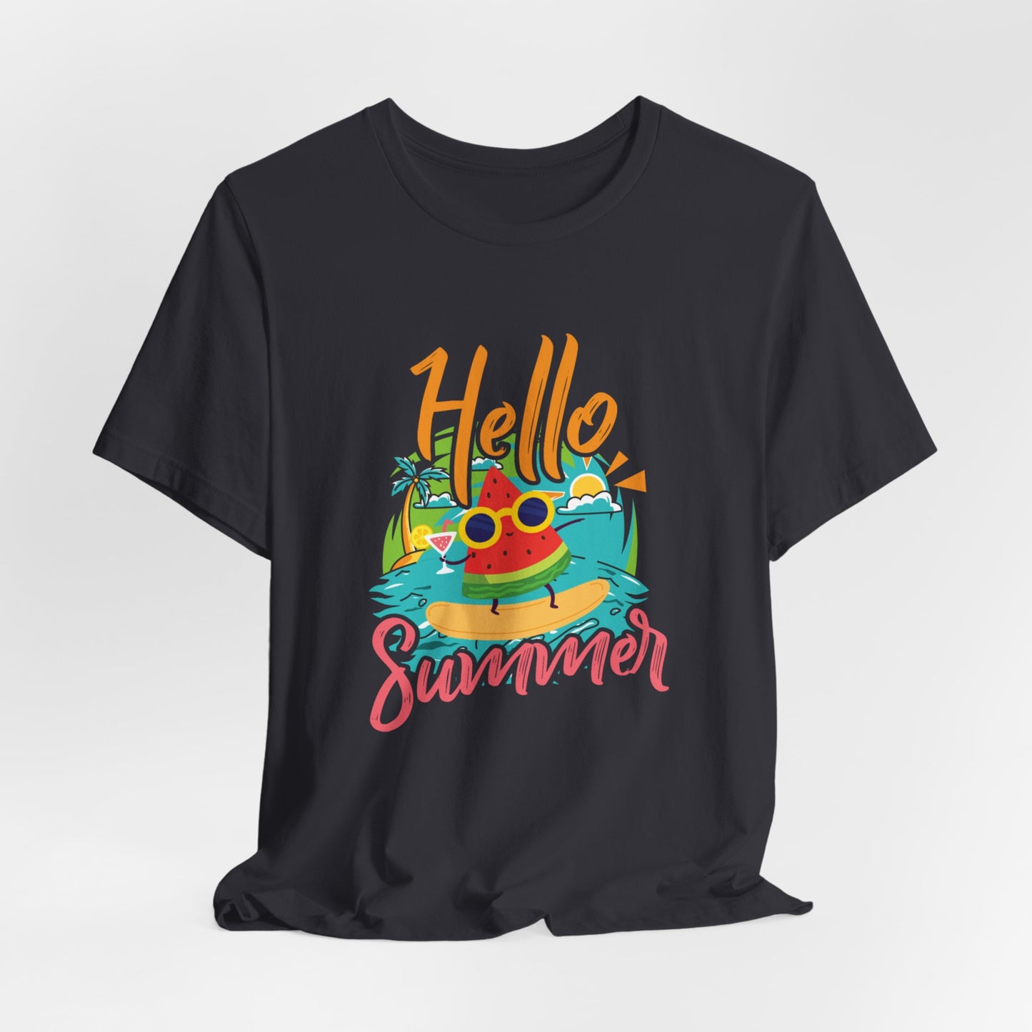 Hello Summer - Unisex Jersey Short Sleeve Tee