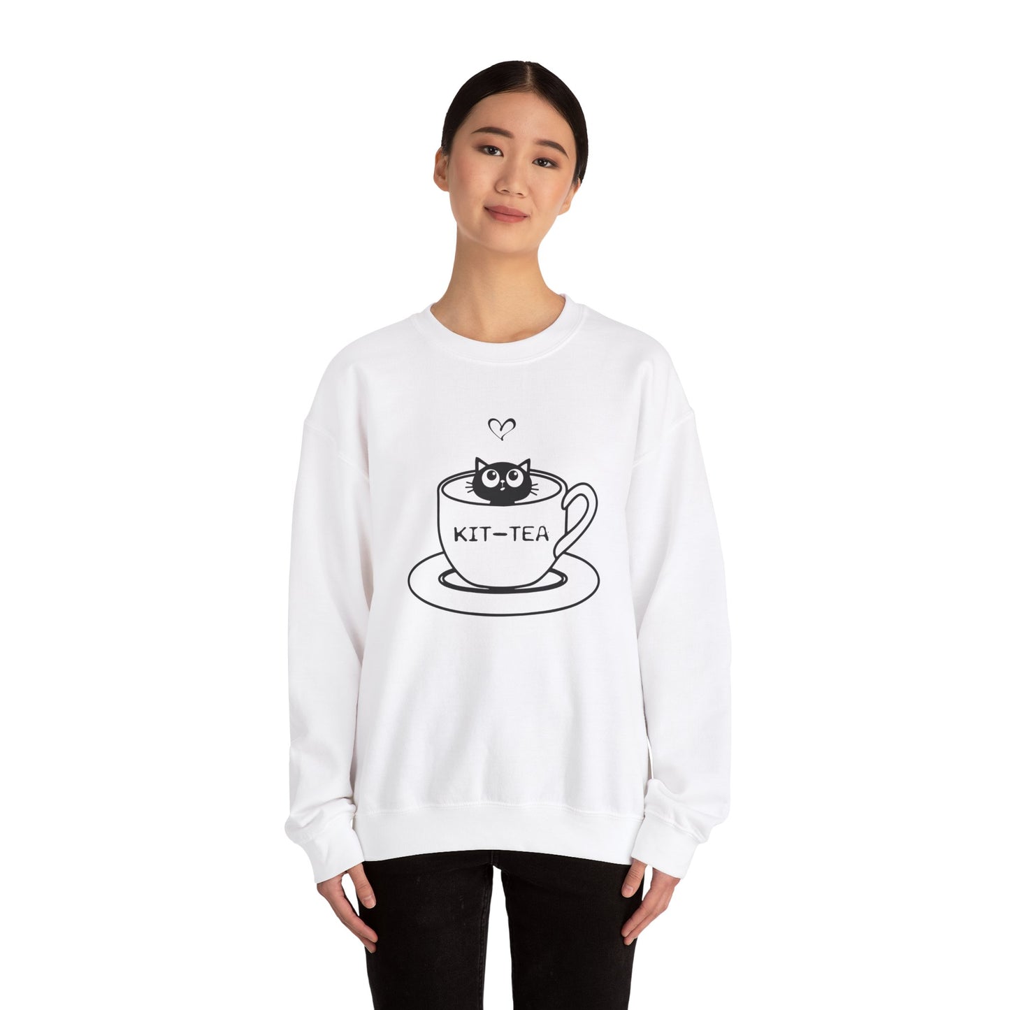 Kit-Tea - Unisex Heavy Blend™ Crewneck Sweatshirt