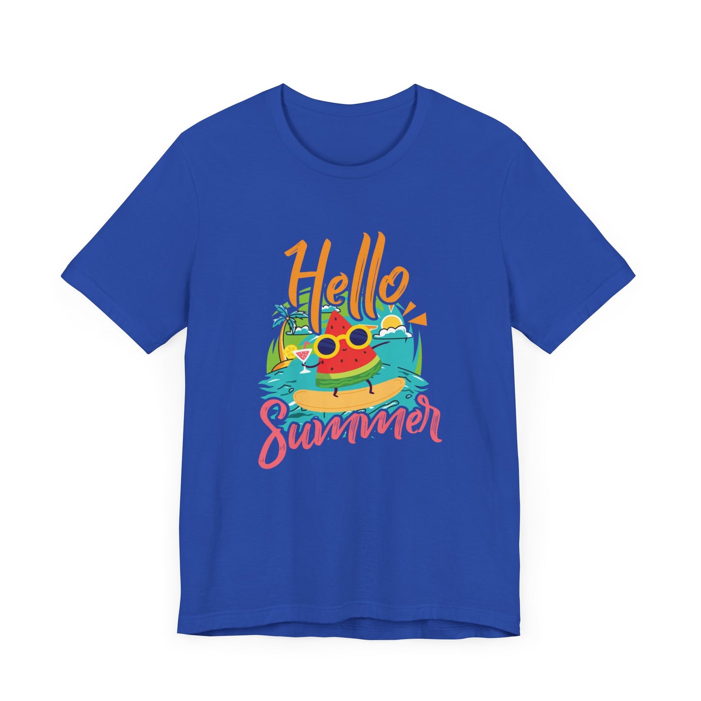 Hello Summer - Unisex Jersey Short Sleeve Tee