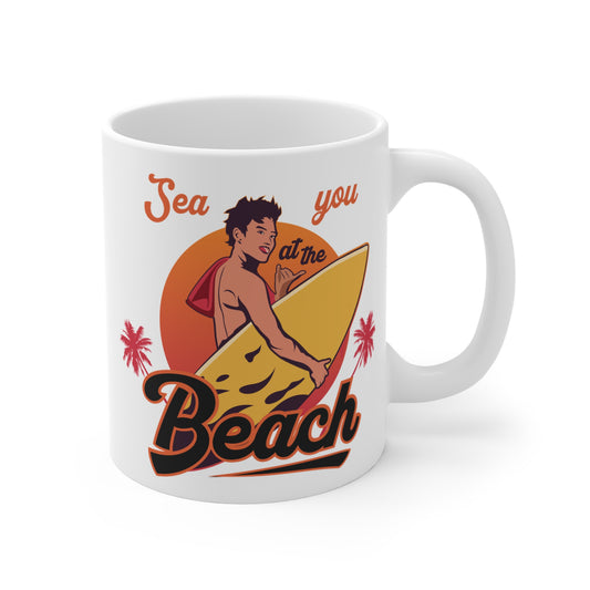See You At The Beach - Mug 11oz - 13143