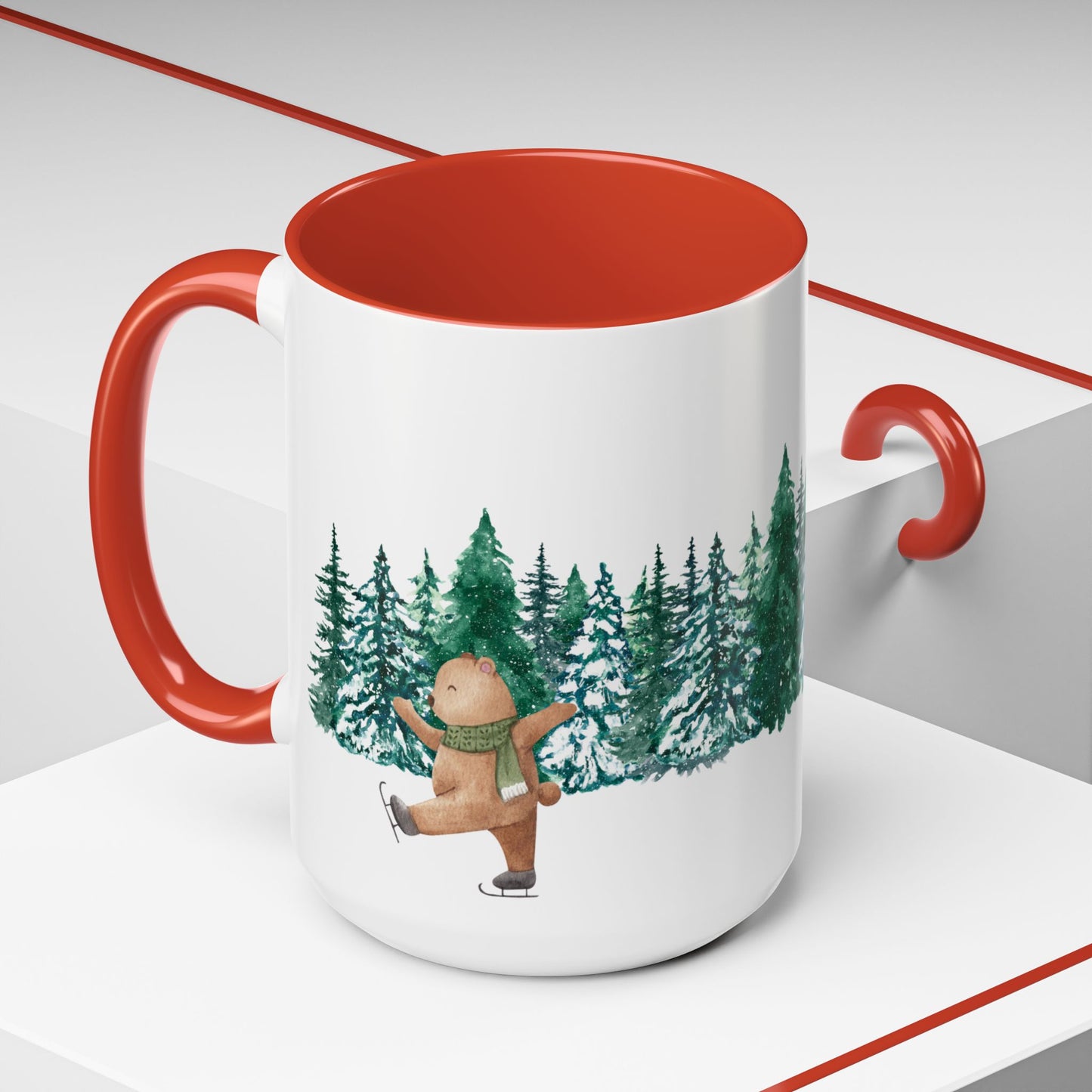 Winter Trees - Accent Coffee Mug (11, 15oz) - 10855