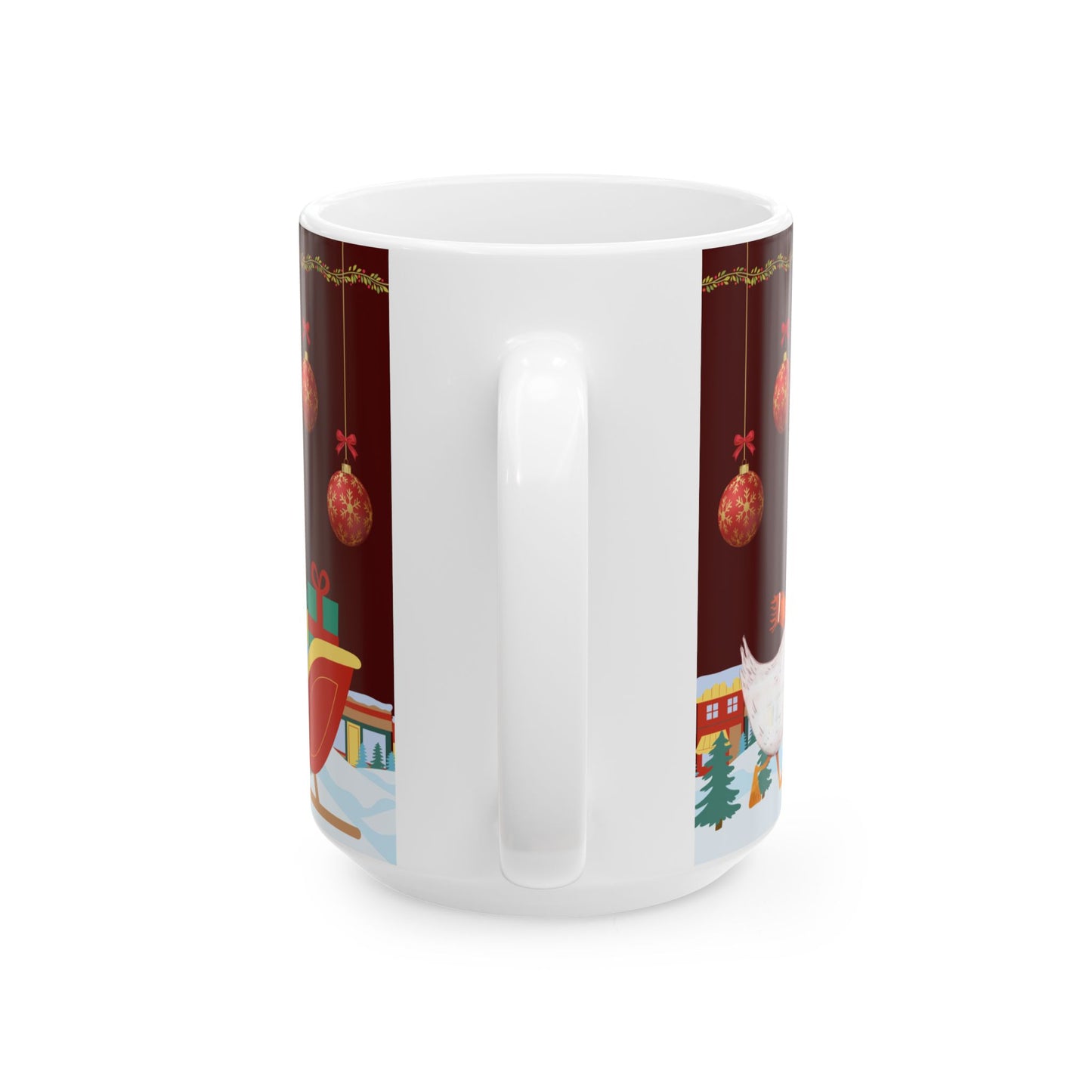 Christmas, Ho Ho Ho - Ceramic Mug, (11oz, 15oz) - 11072