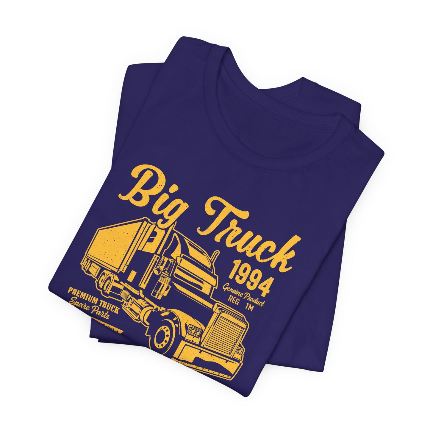 Car & Truck: Big Truck, Iron & Wheels - Unisex Jersey Short Sleeve Tee