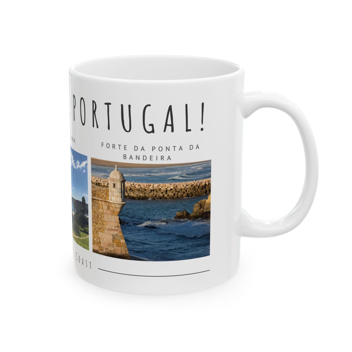 Hello, Lagos, Portugal Scenic Ceramic Mug - Perfect for Coffee Lovers - 12100