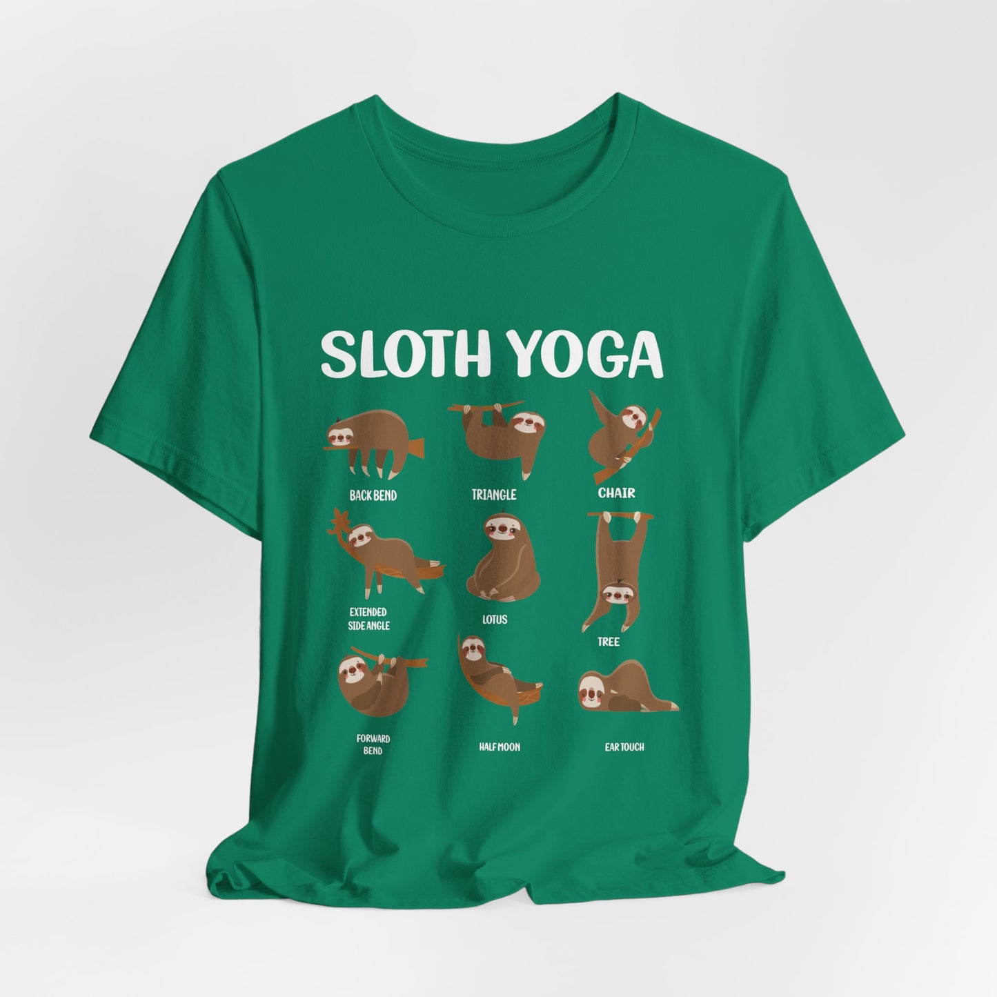 Sloth Yoga - Unisex Jersey Short Sleeve Tee