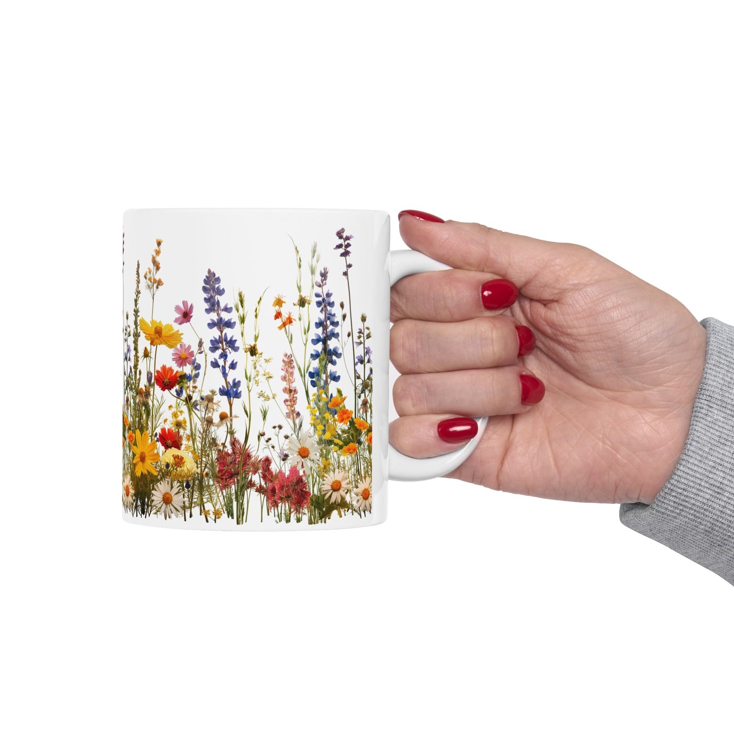 Wildflowers - Ceramic Mug, (11oz, 15oz) - 10445