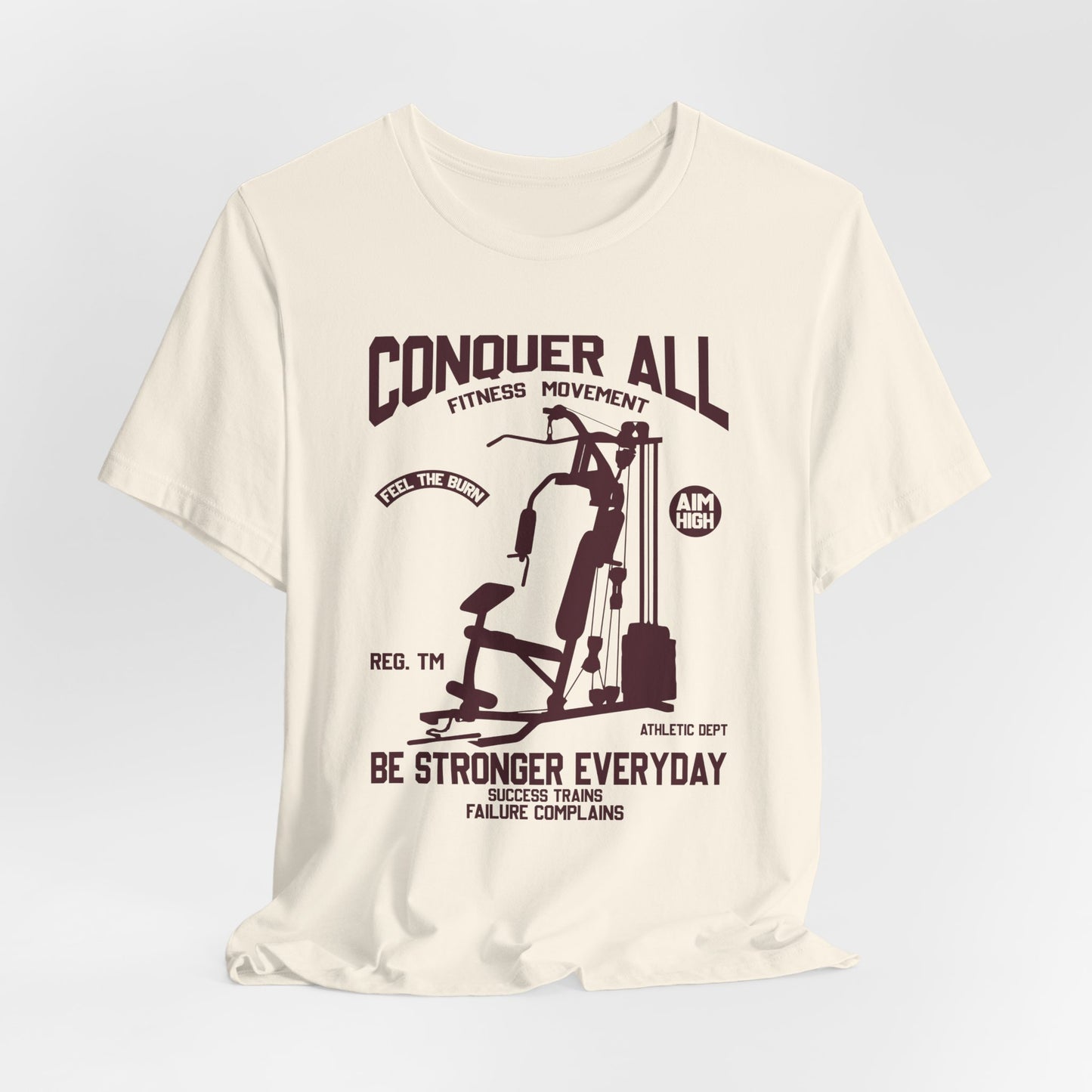 Gym: Be Stronger Every Day - Unisex Jersey Short Sleeve Tee