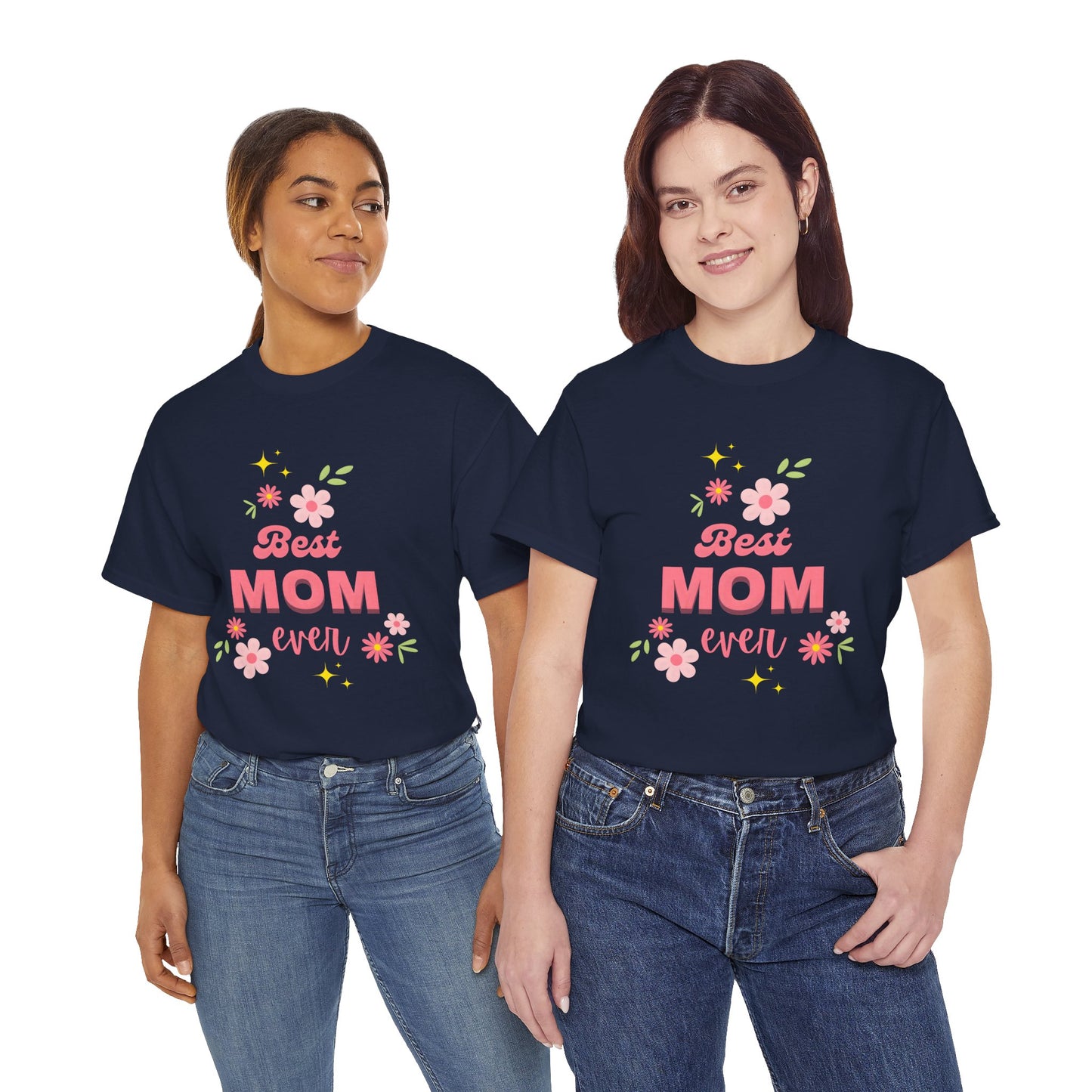 Best Mom Ever Shirt – Floral Mother’s Day Gift Tee - 14878