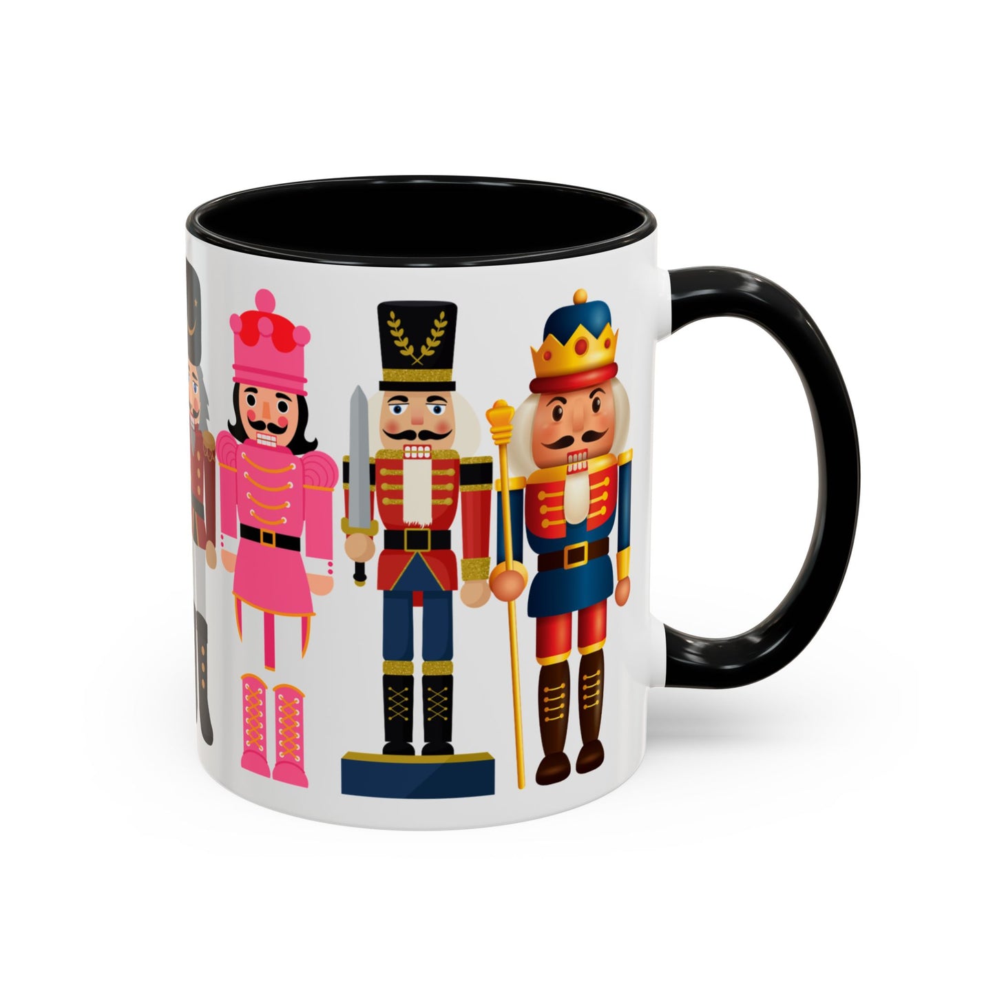 Christmas Nutcrackers - Accent Coffee Mug (11, 15oz) - 10361