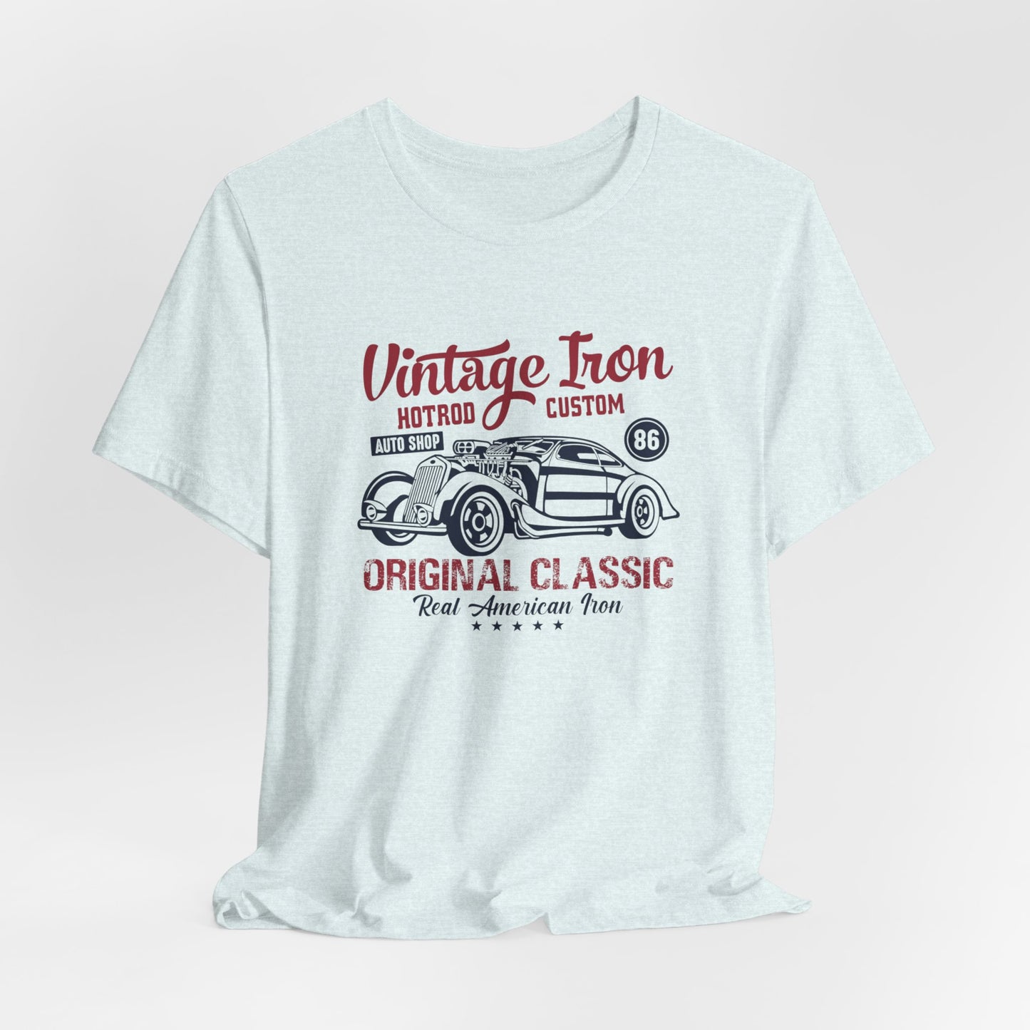 Vintage Iron, Hotrod Custom, Original Classic - Unisex Jersey Short Sleeve Tee