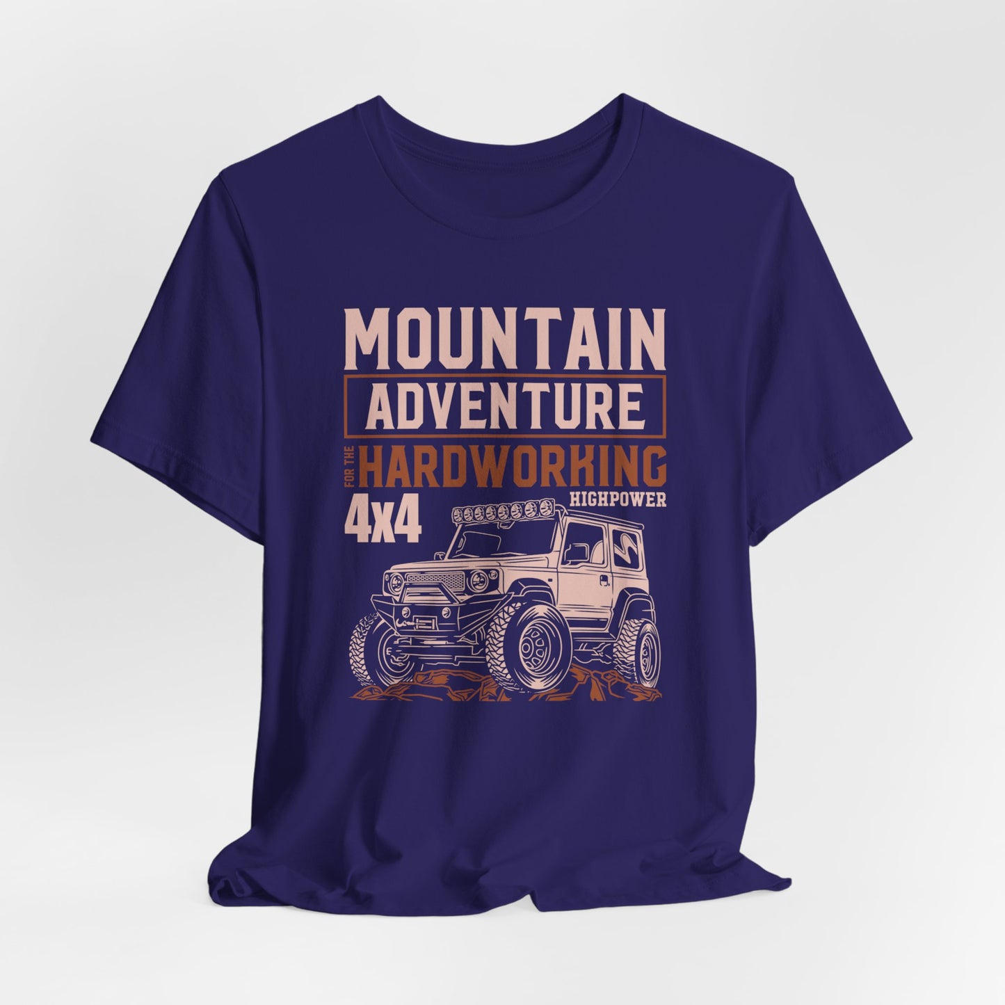 Mountain Adventure, Hardware 4x4 - Unisex Jersey Short Sleeve Tee