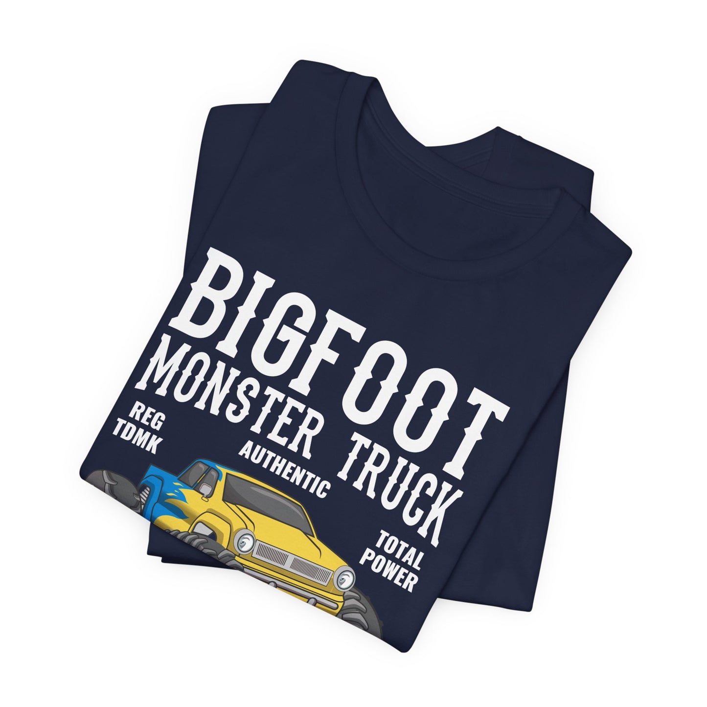 Bigfoot Monster Truck - Unisex Jersey Short Sleeve Tee - 12955