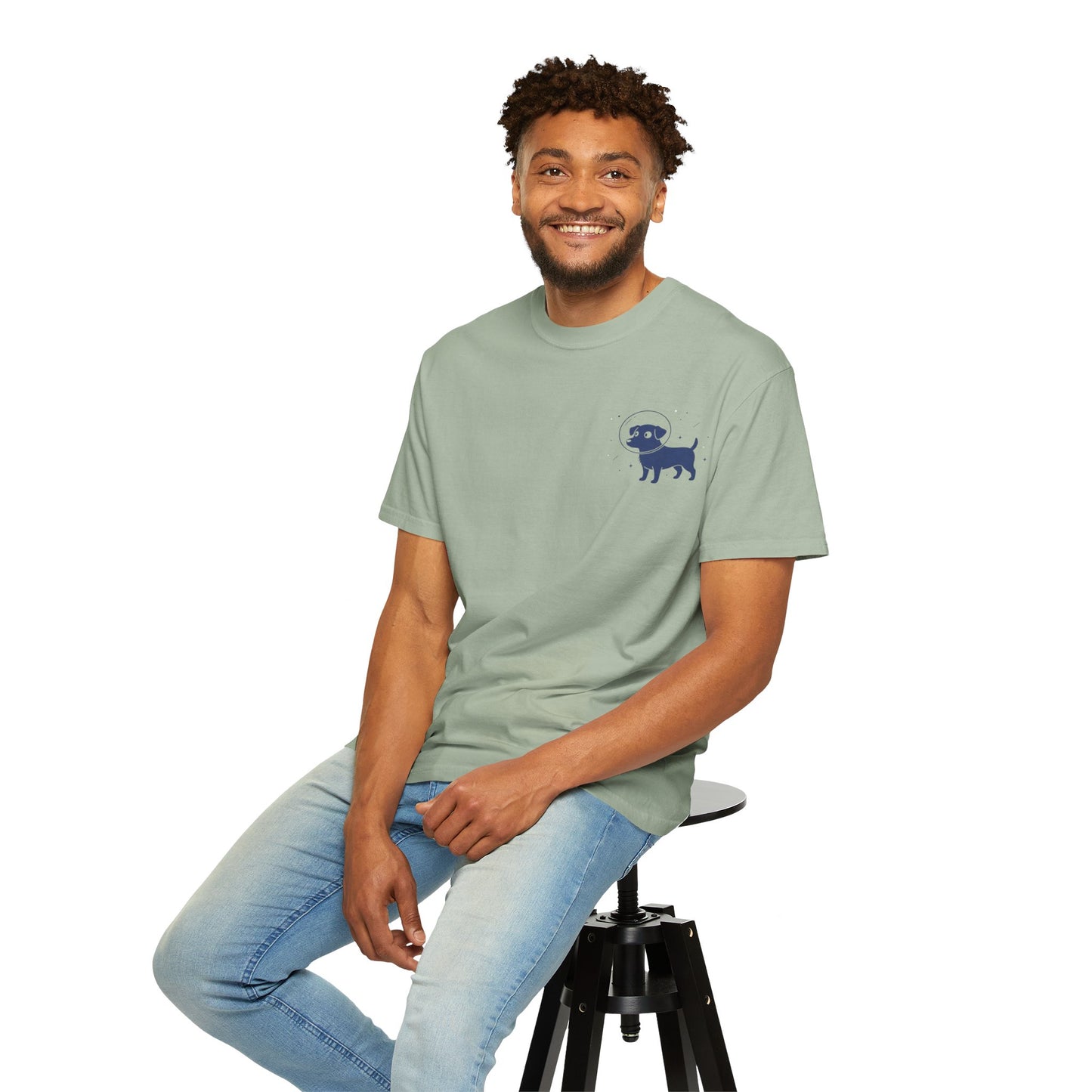 Space Dogs T-Shirt – Cute Astronaut Dog Graphic Tee for Dog Lovers - 14680