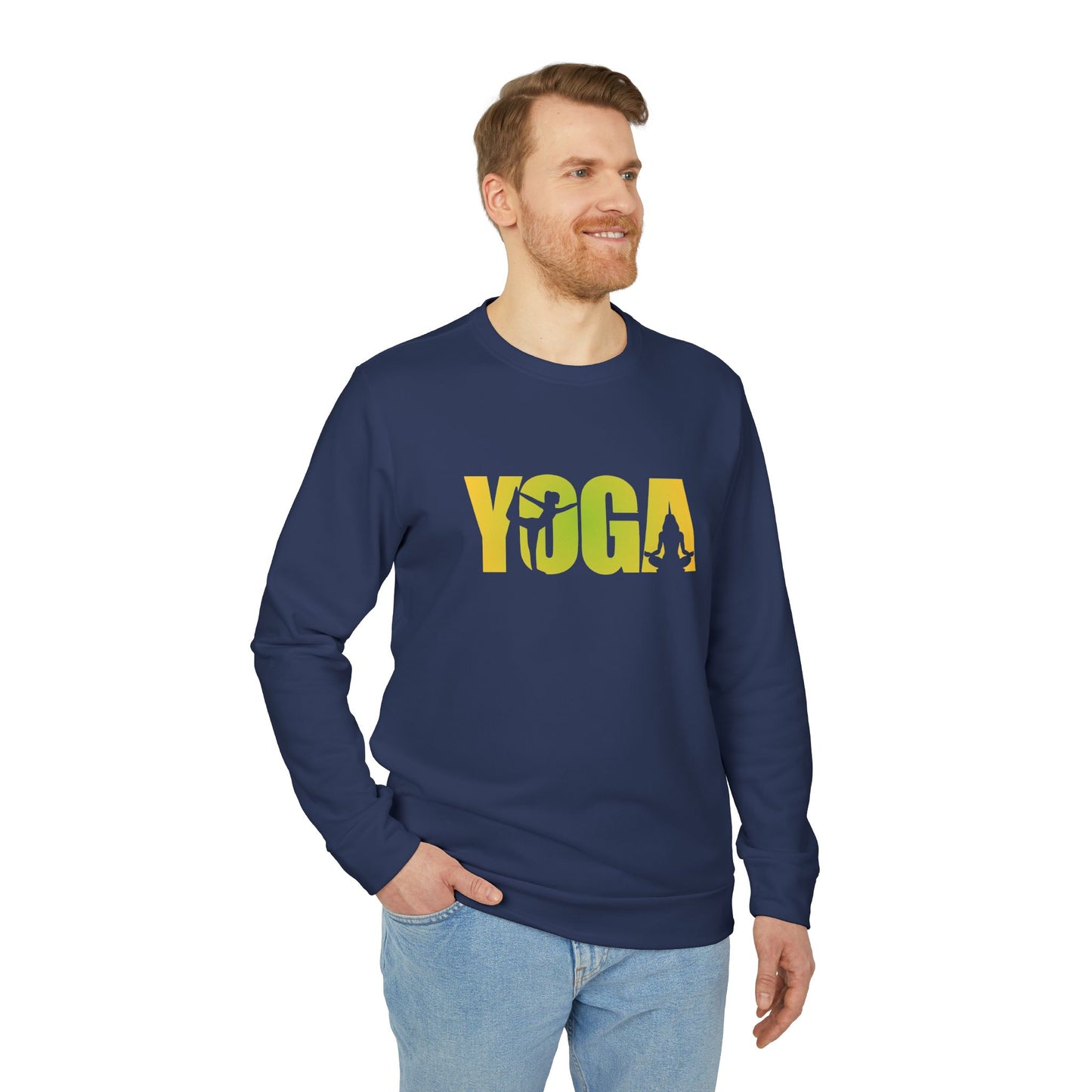 Yoga - Adidas Unisex Fleece Crewneck Sweatshirt