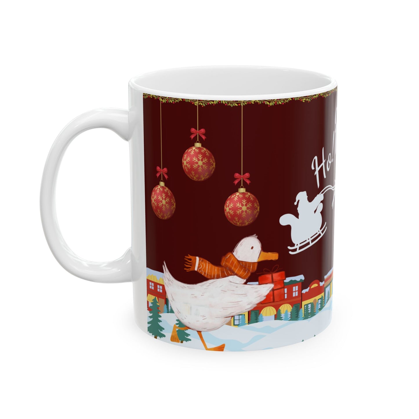 Christmas, Ho Ho Ho - Ceramic Mug, (11oz, 15oz) - 11072