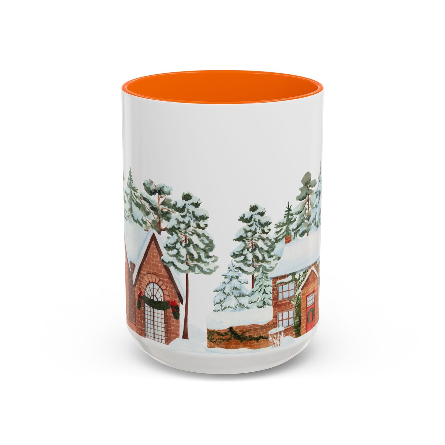 Christmas Houses - Accent Coffee Mug (11, 15oz) - 10456