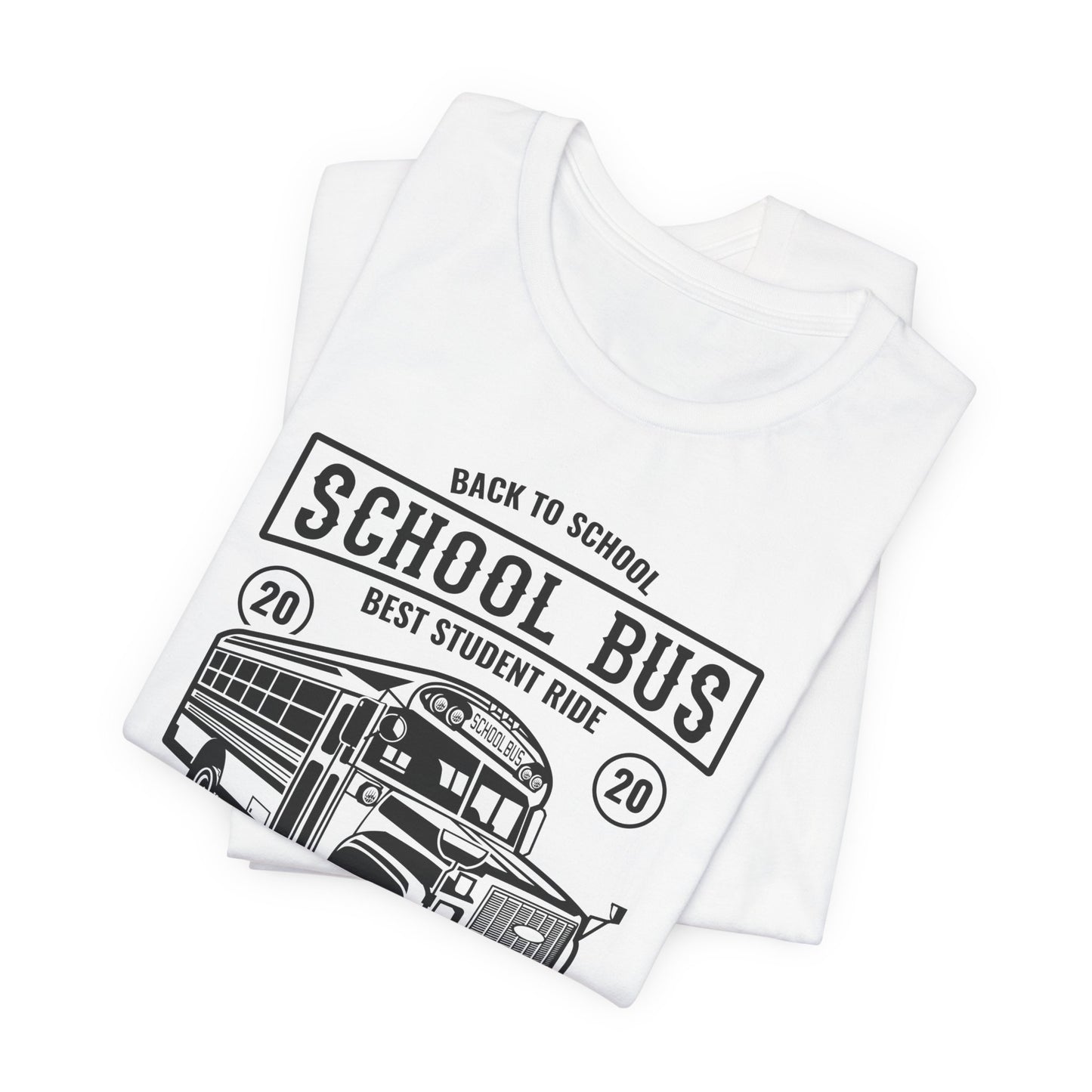 School Bus, Best Student Ride - Unisex Jersey Short Sleeve Tee - 12696