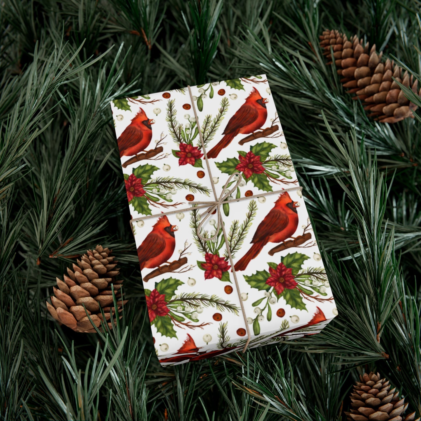 Christmas Bird - Gift Wrap Papers - 10330