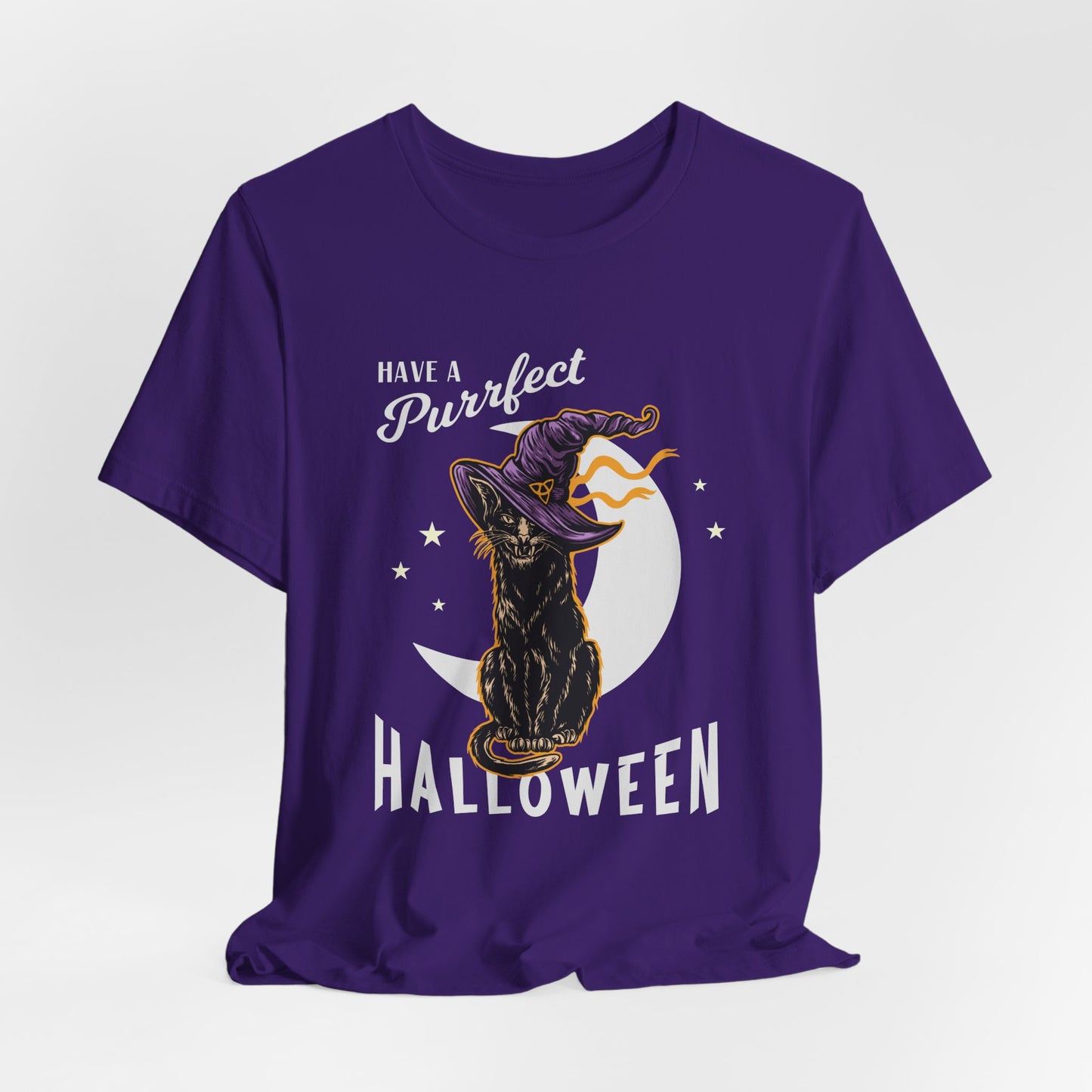 Have A Purfect Halloween - Unisex Jersey Short Sleeve Tee - 12921