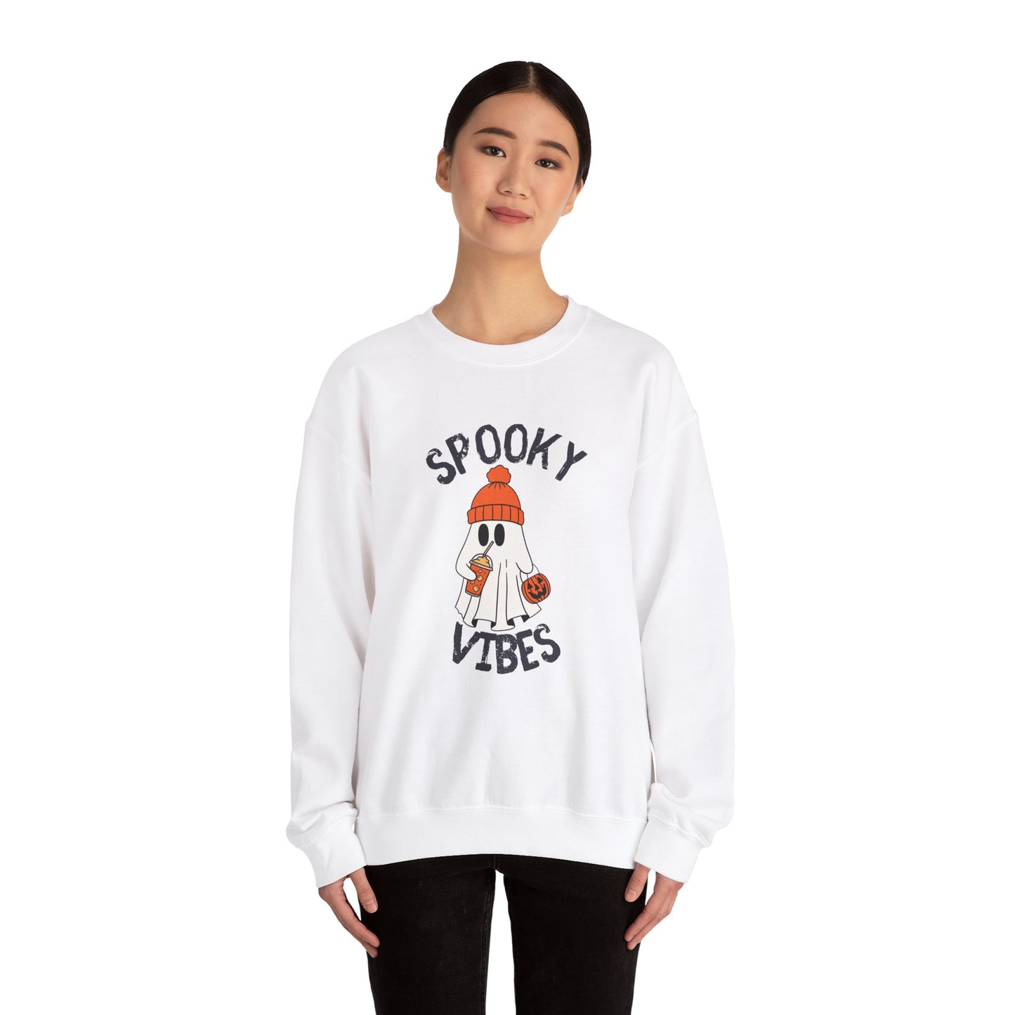 Spooky Vibes - Unisex Heavy Blend™ Crewneck Sweatshirt