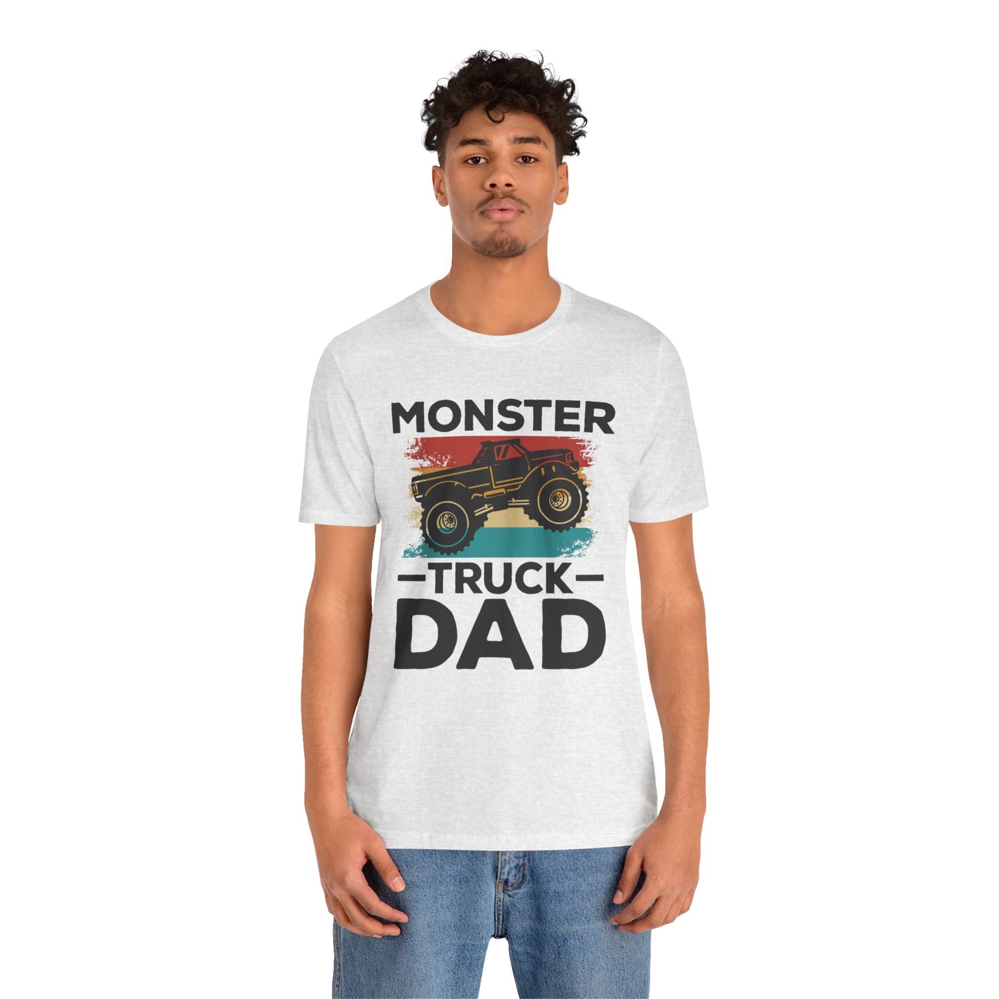 Monster Truck Dad - Unisex Jersey Short Sleeve Tee