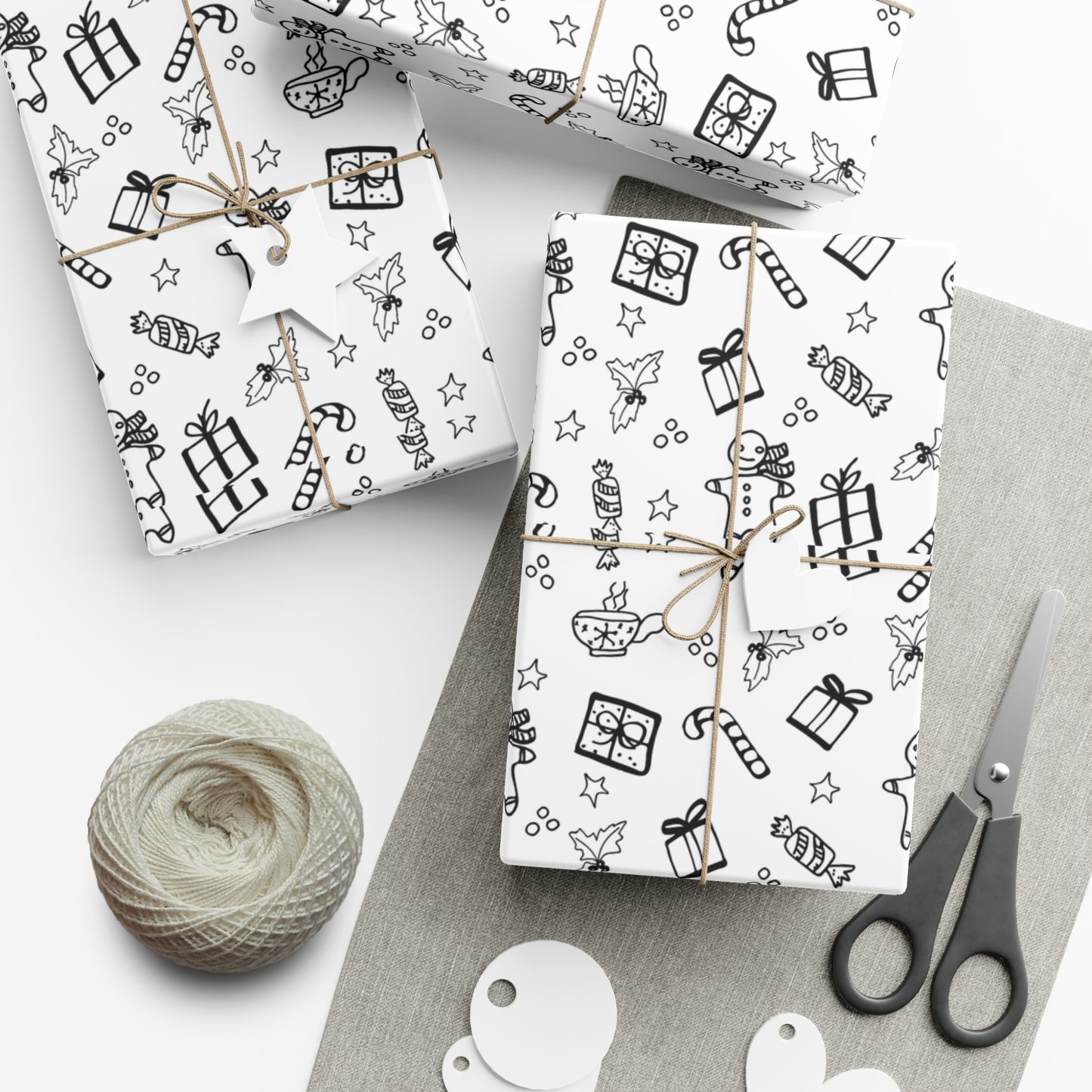 Merry Christmas - Gift Wrap Papers - 10142